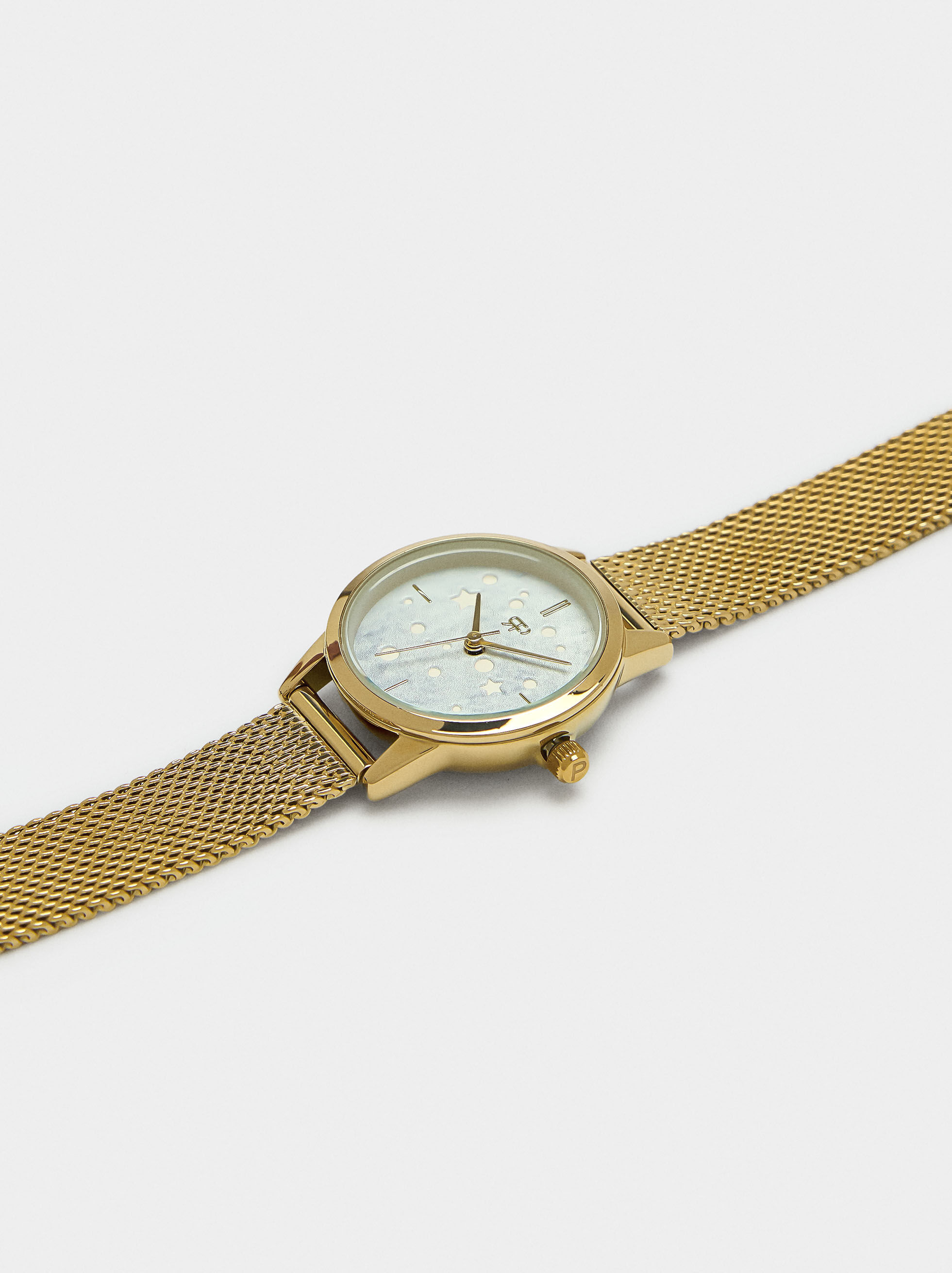 Orologio in acciaio inossidabile con cinturino in metallo