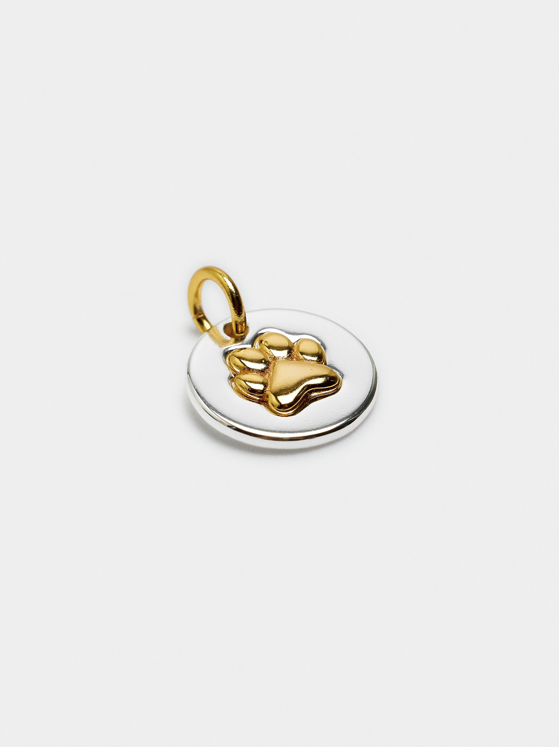 Charm bicolor animale - argento 925