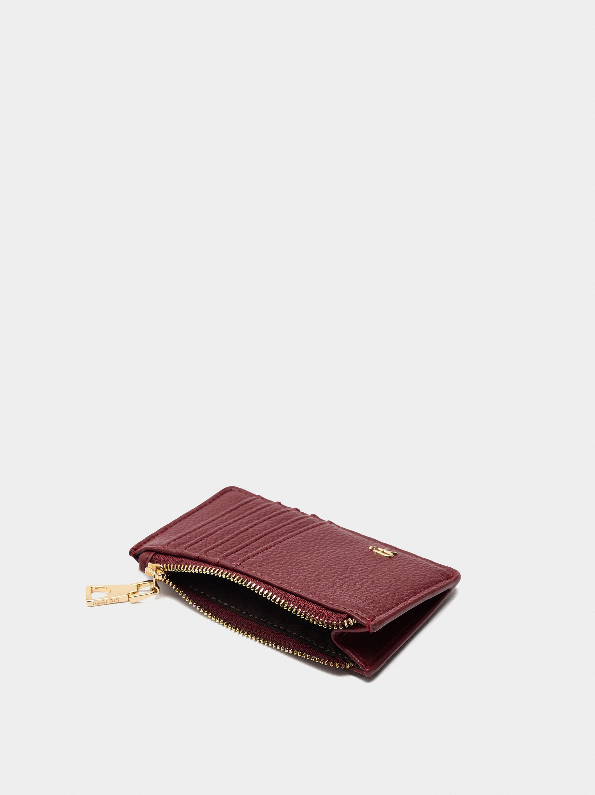 Porta carte con cerniera