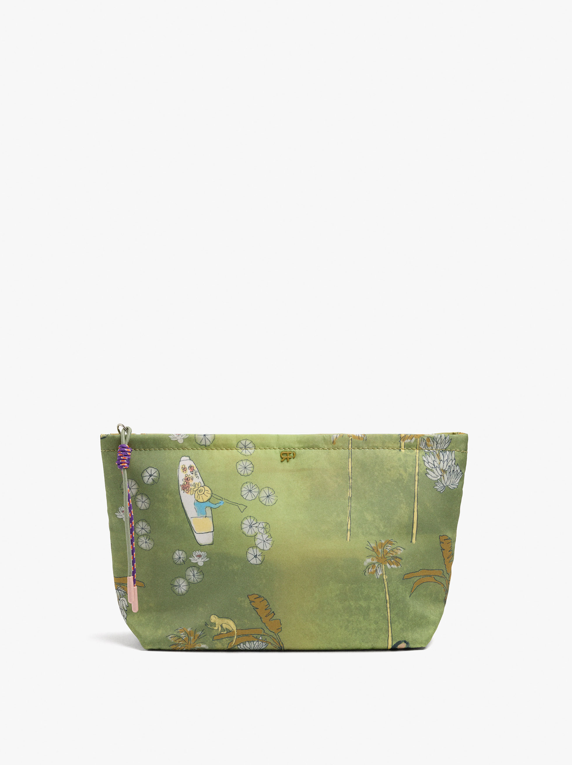 Borsa per cosmetici in nylon stampato