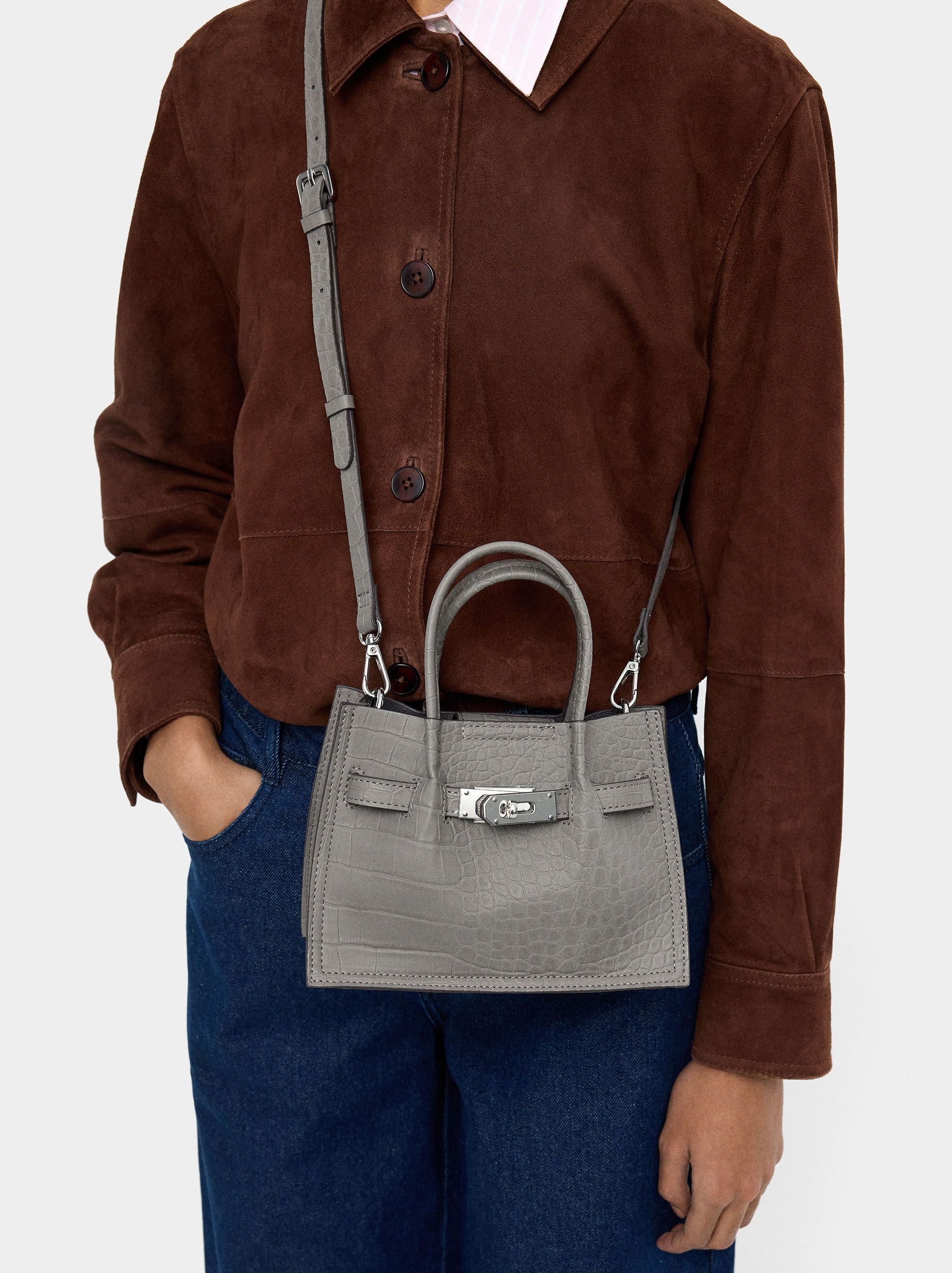 Tote con stampa animale
