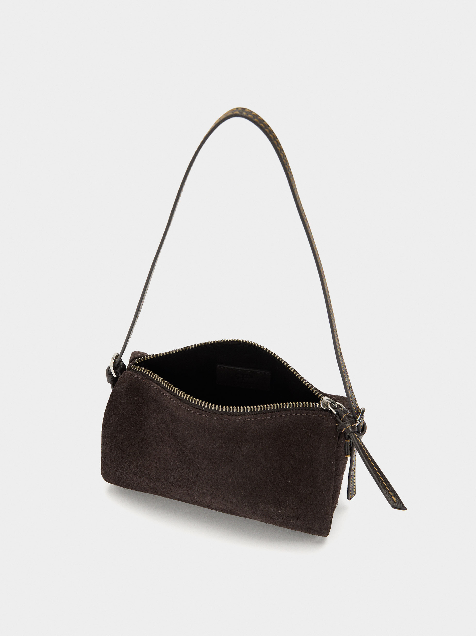 Piccola borsa a tracolla in pelle