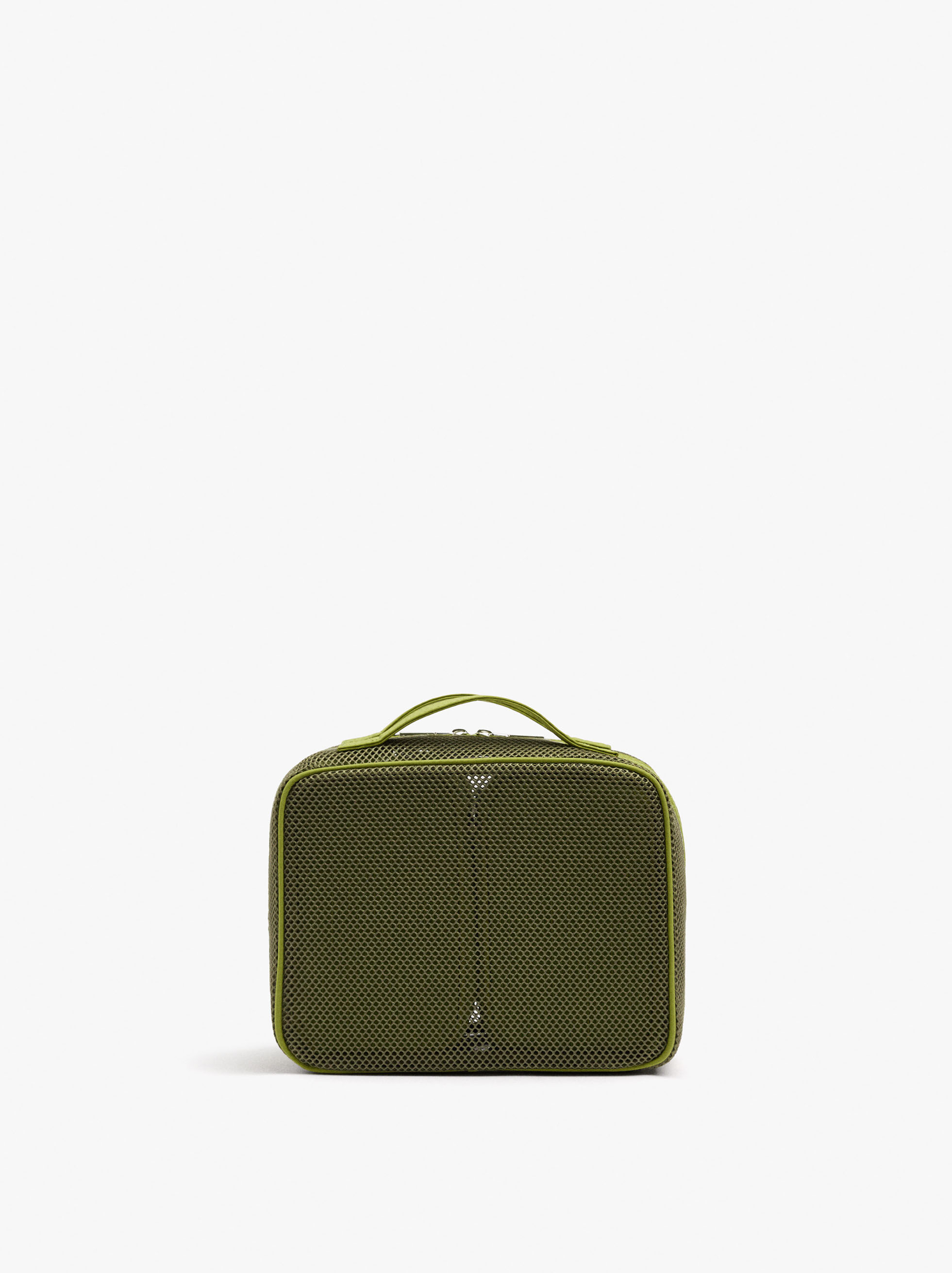 Portaoggetti in rete con due tasche