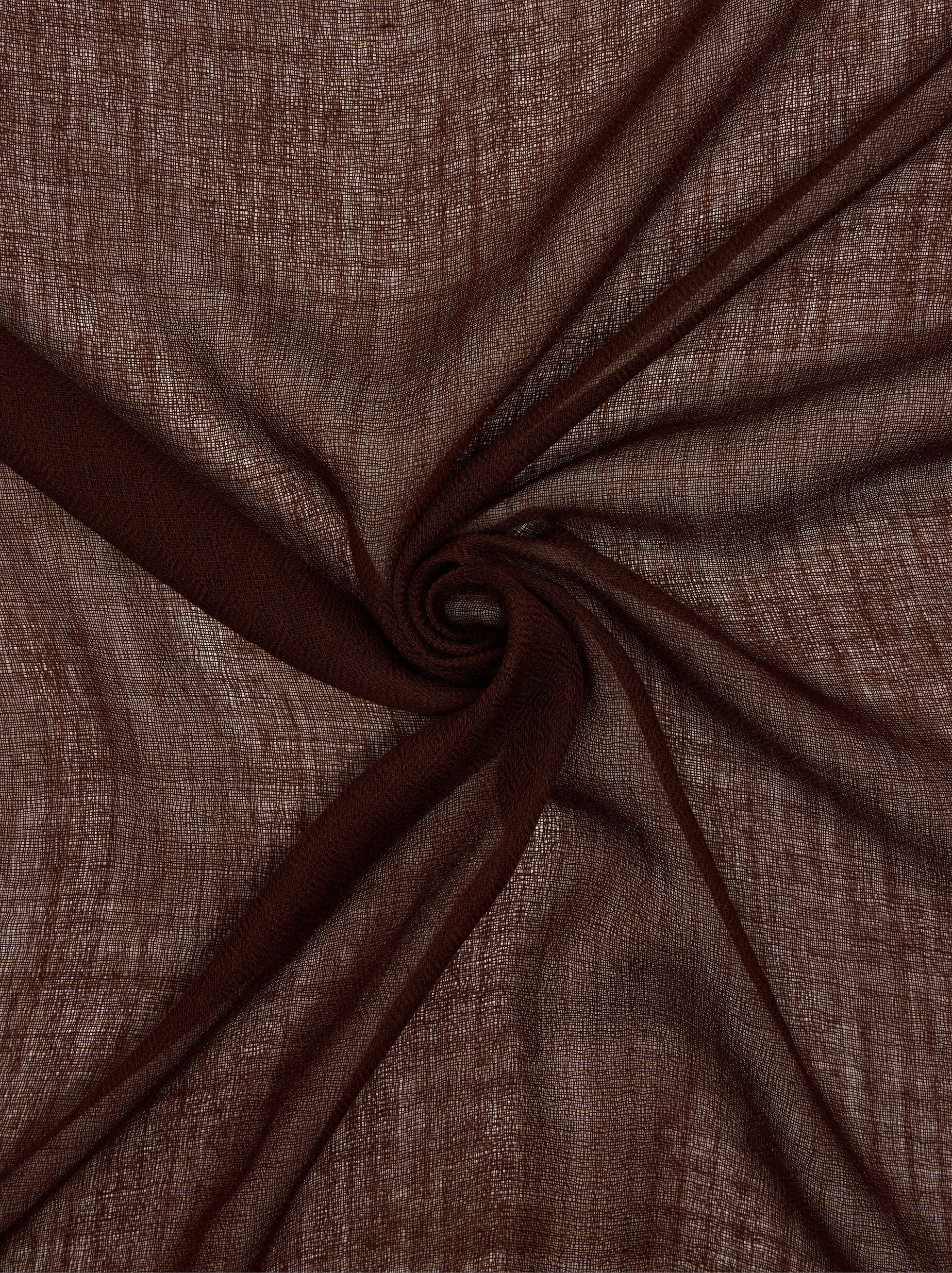 Pashmina in lana con frange