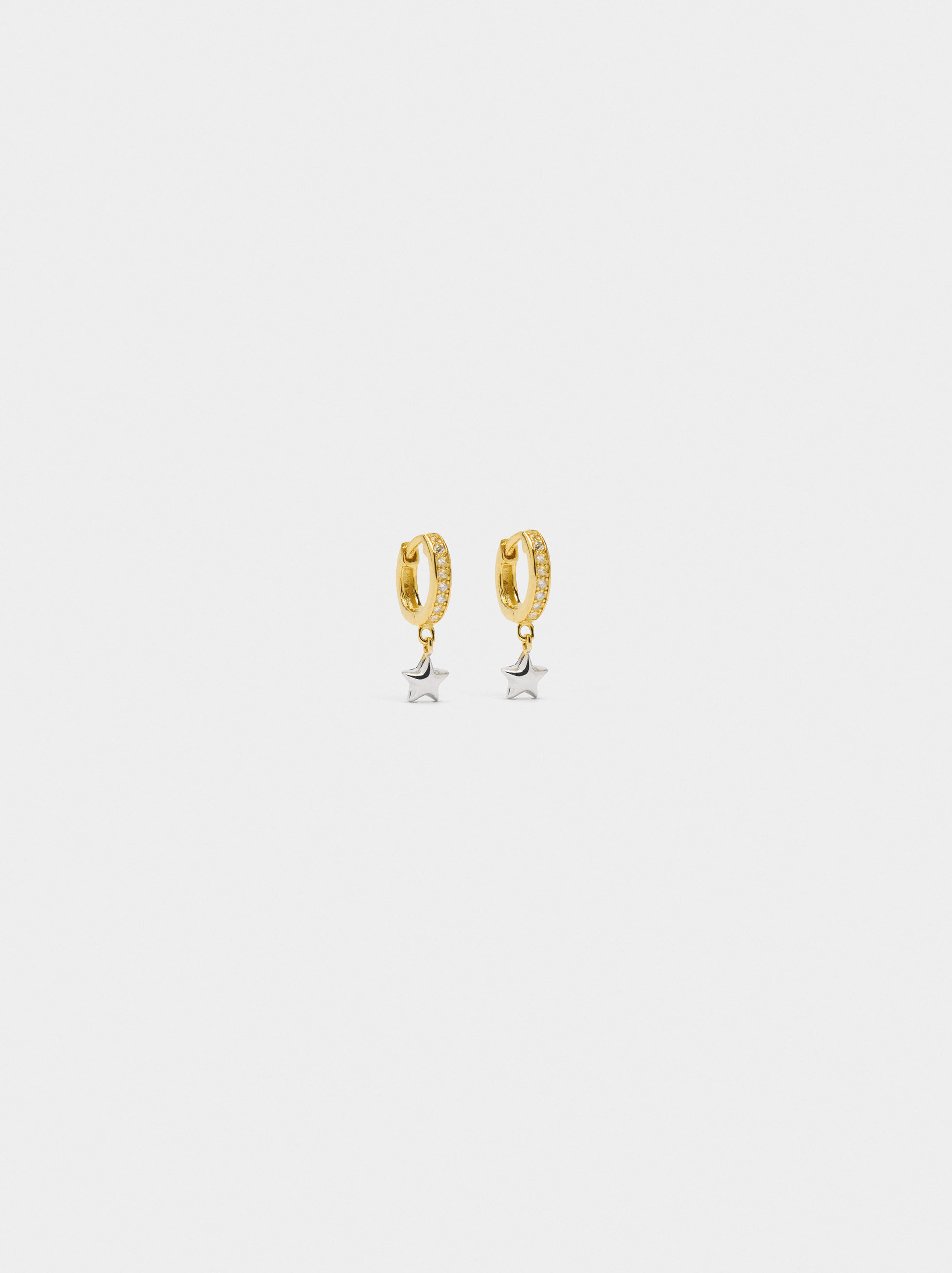 Anelli con zirconi e stella - argento sterling 925