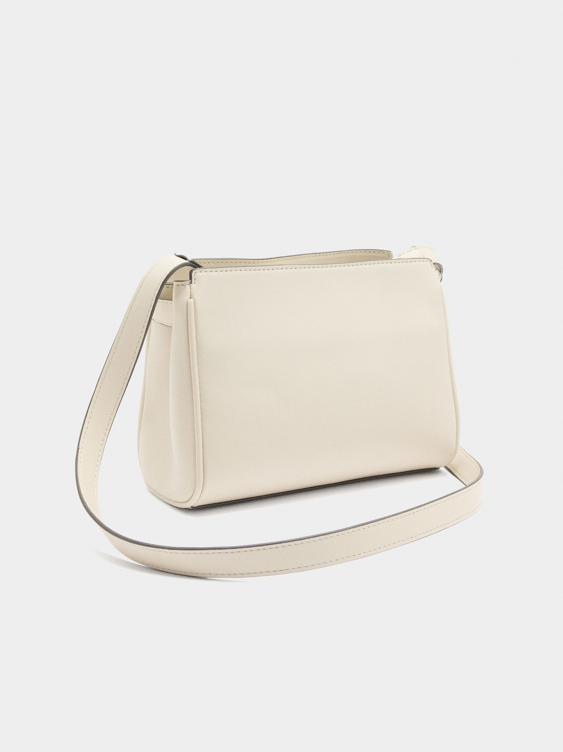 Borsa a tracolla con cinturino decorativo