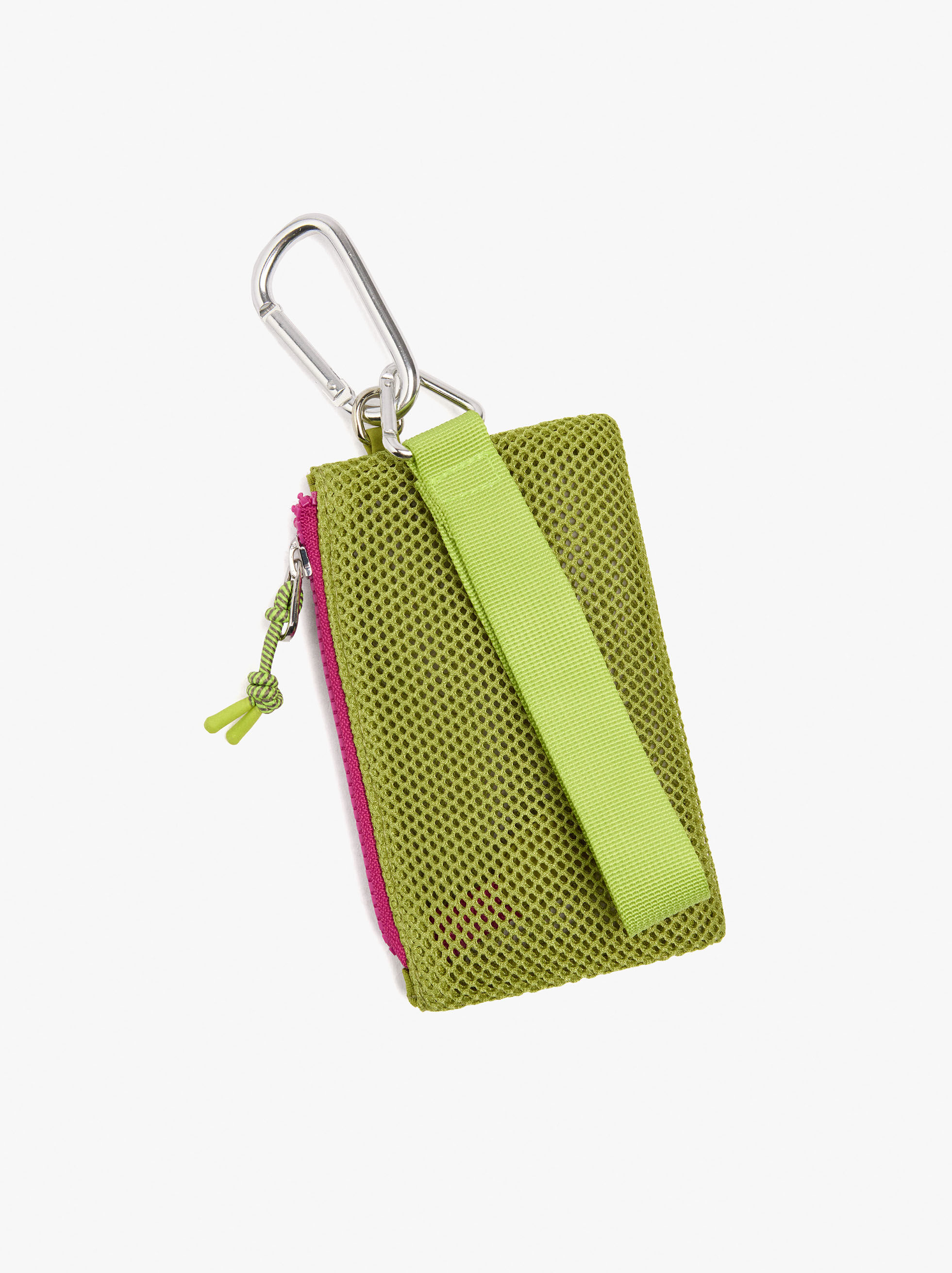 Valigia in nylon con portachiavi