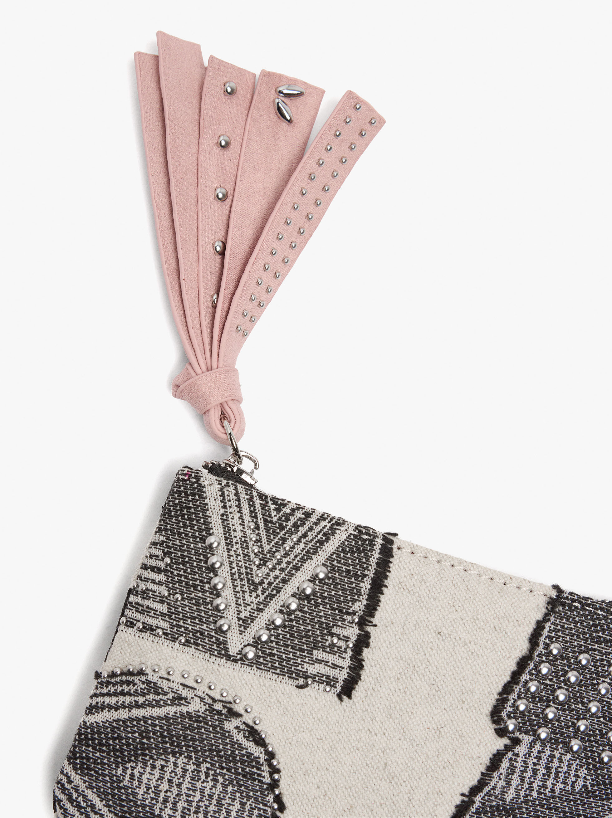 Portamonete jacquard