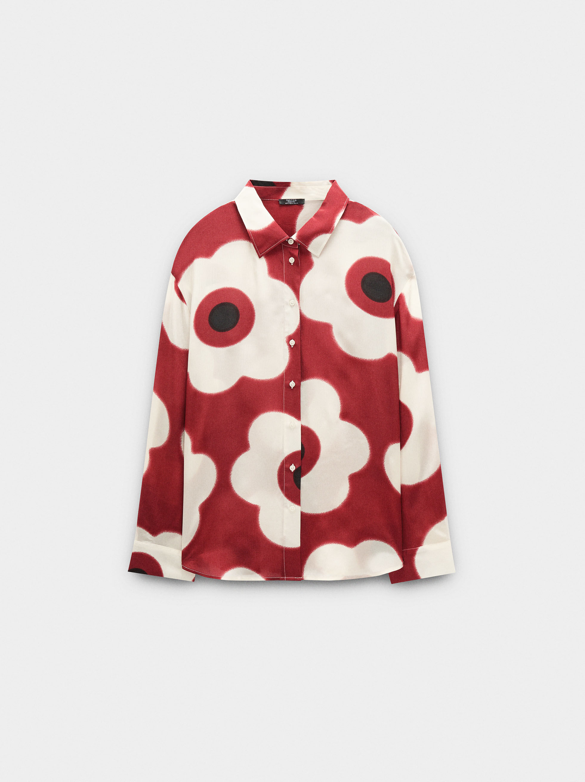 Camicia fluida a stampa