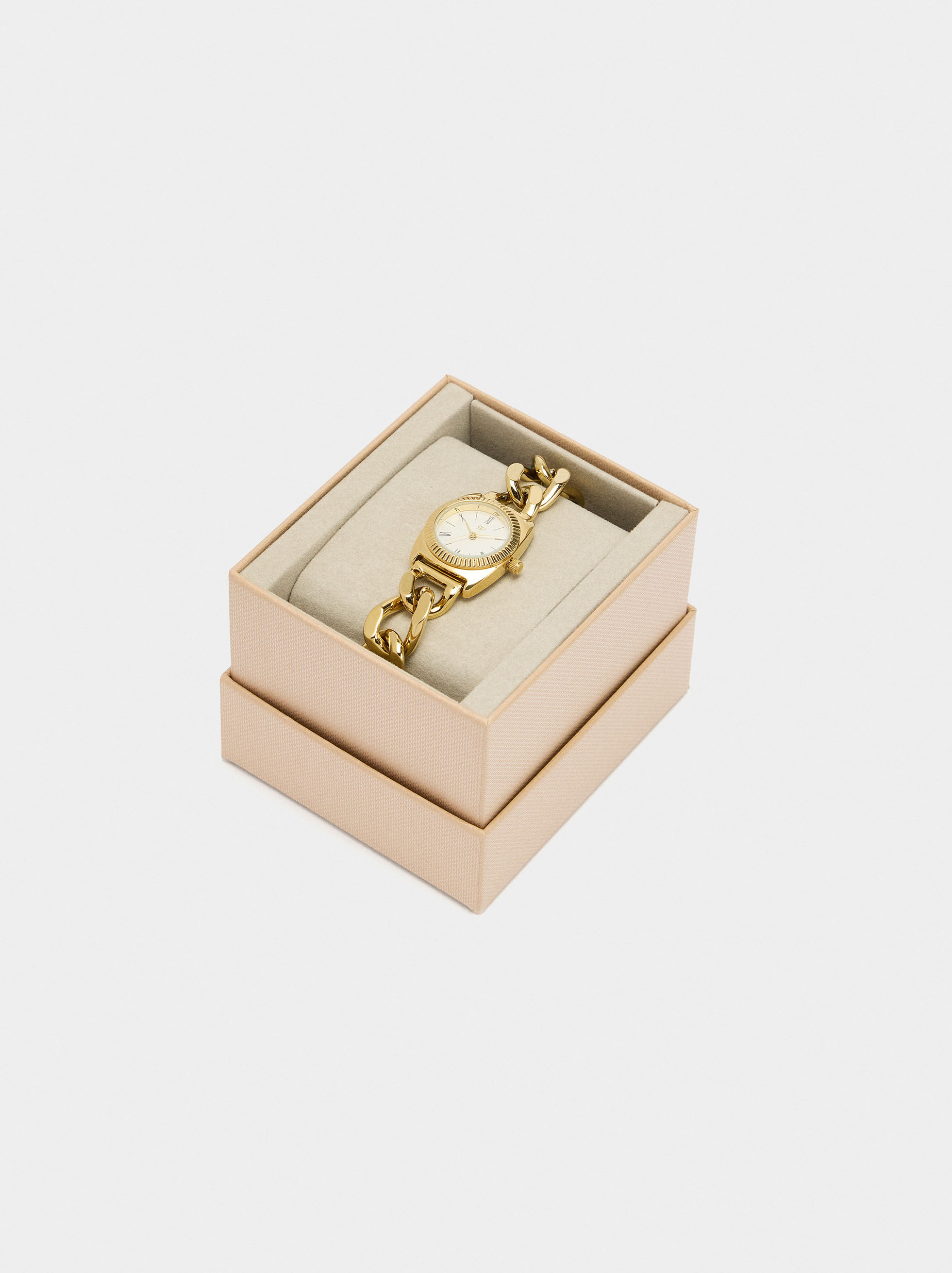 Orologio cinturino a catena in acciaio inossidabile