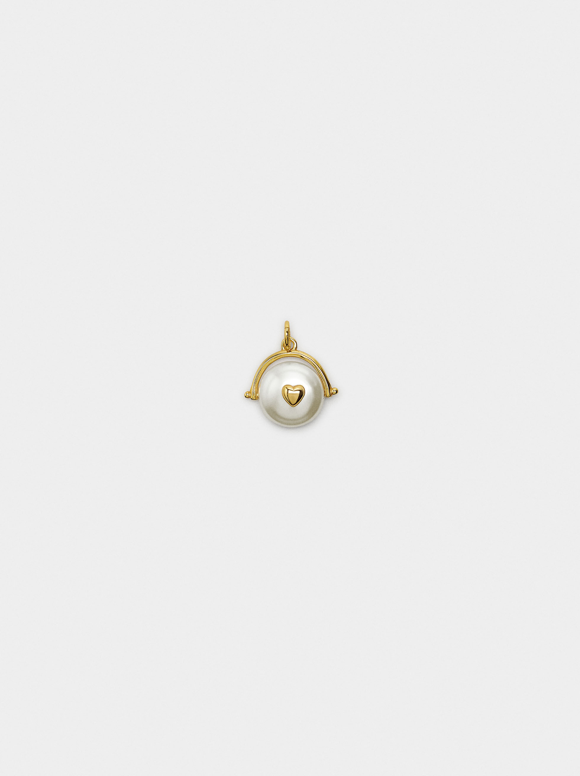 Charm perla d'acqua dolce - argento sterling 925