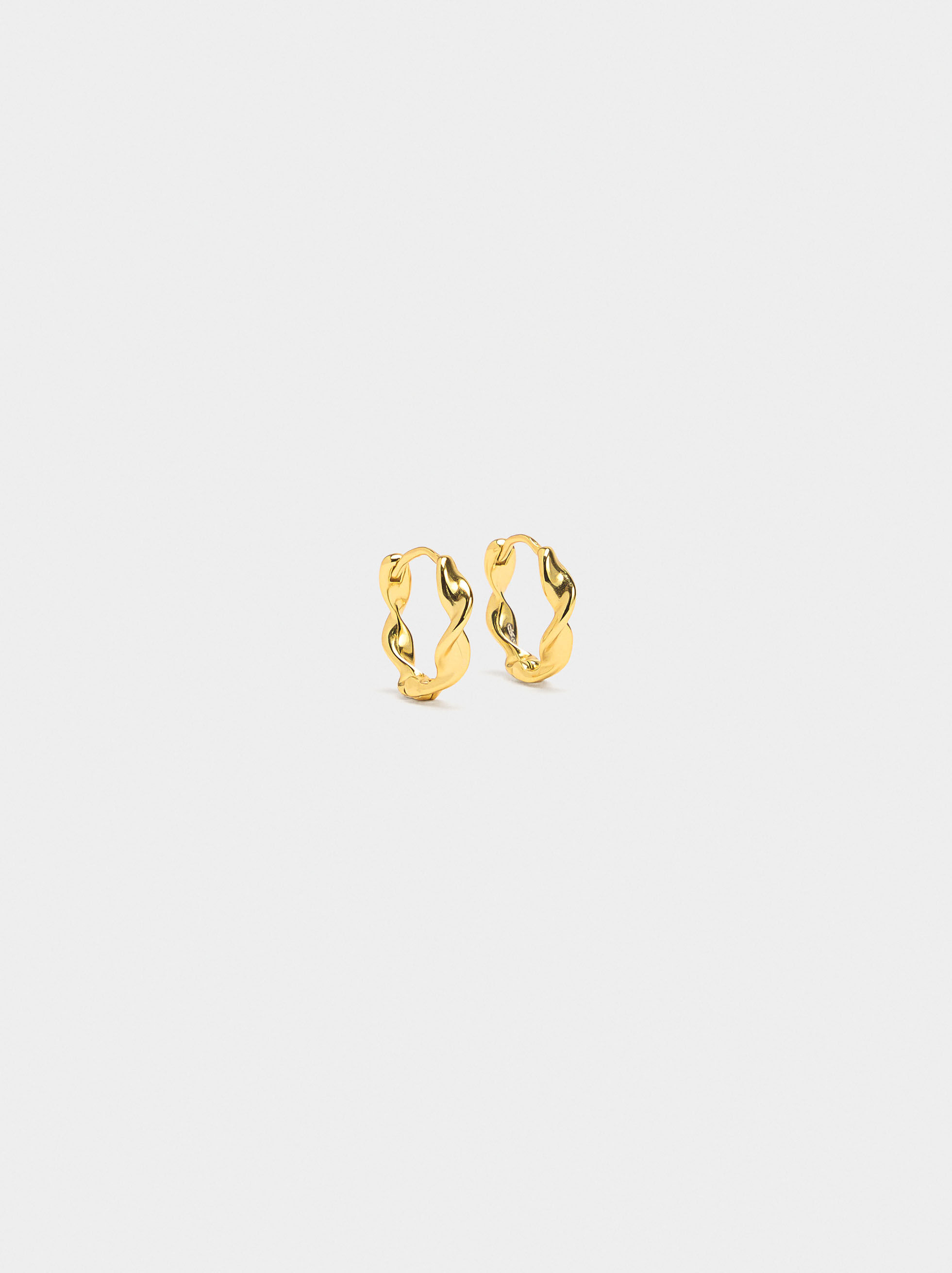 Orecchini intrecciati - argento sterling 925