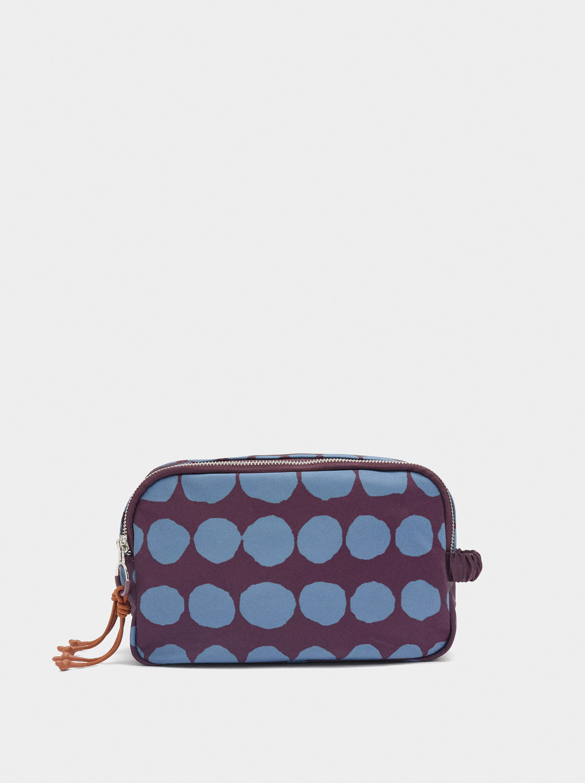 Borsa per cosmetici in nylon con stampa