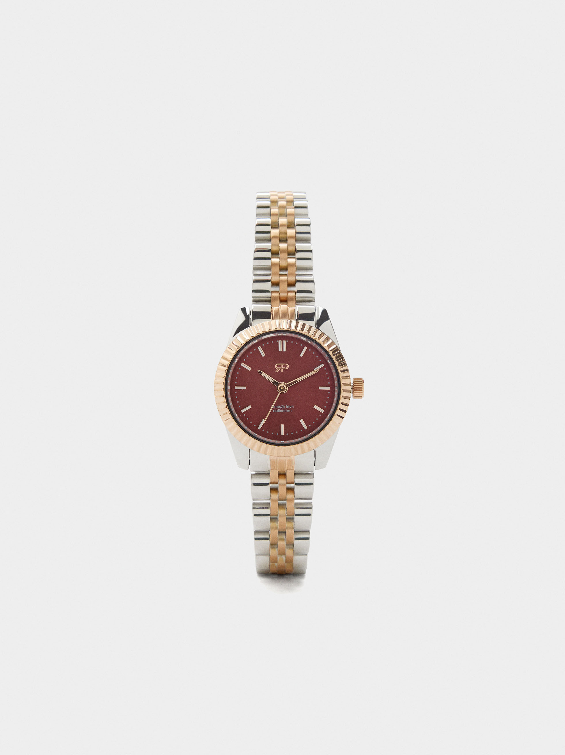 Orologio con cinturino in acciaio inossidabile