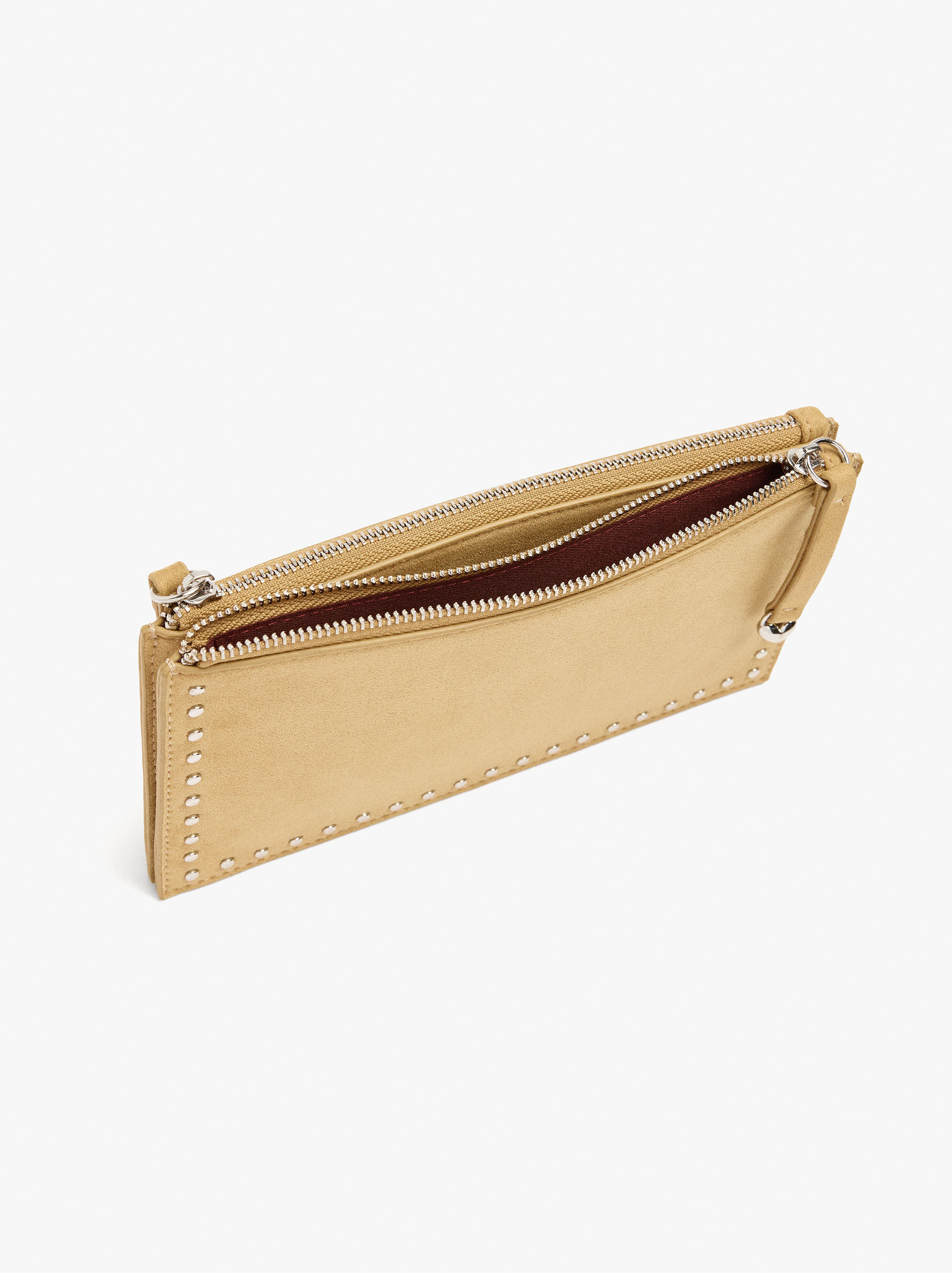 Borsa multifunzione con borchie dettaglio cuore