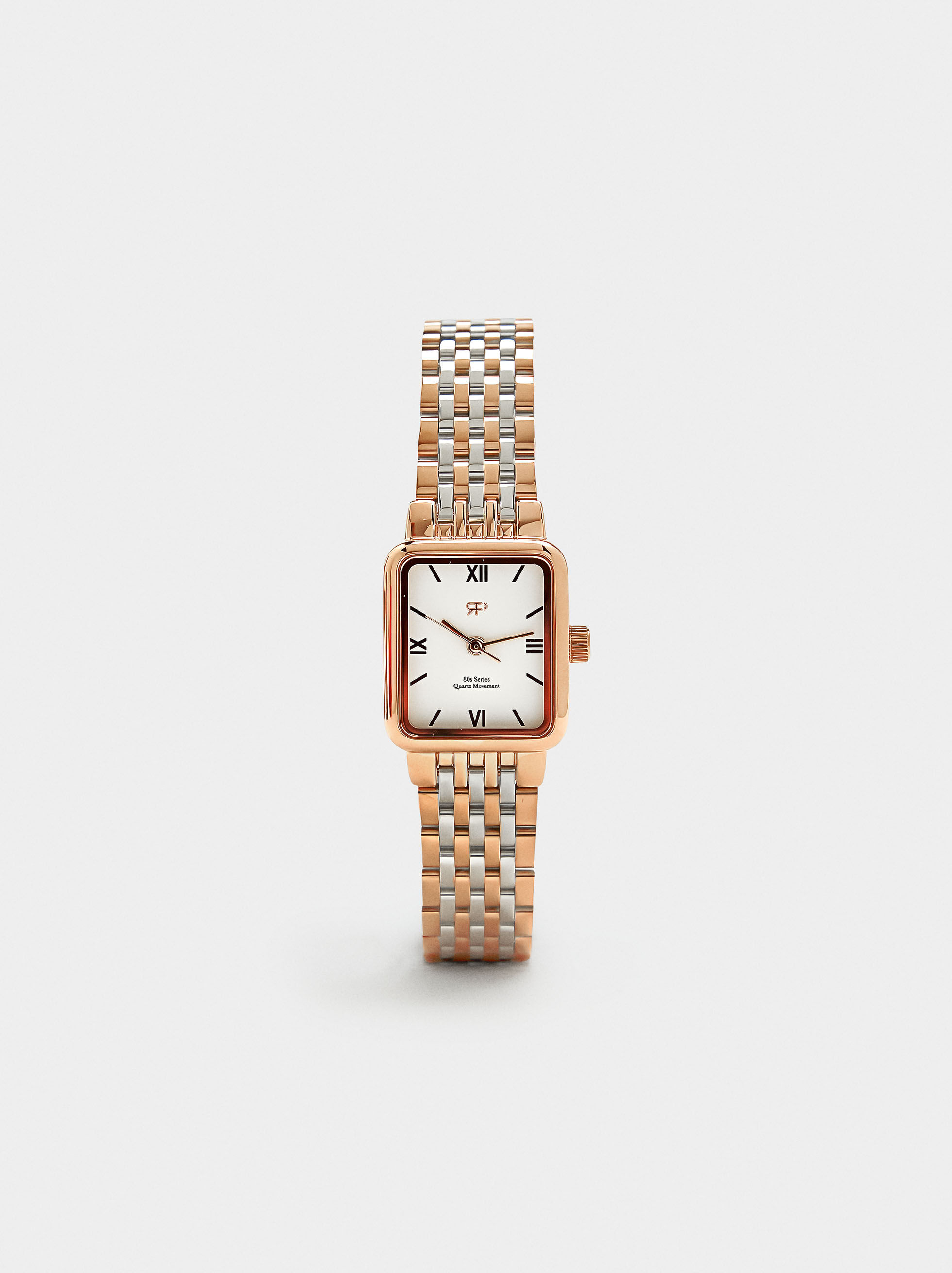 Orologio quadrato cinturino in acciaio inossidabile