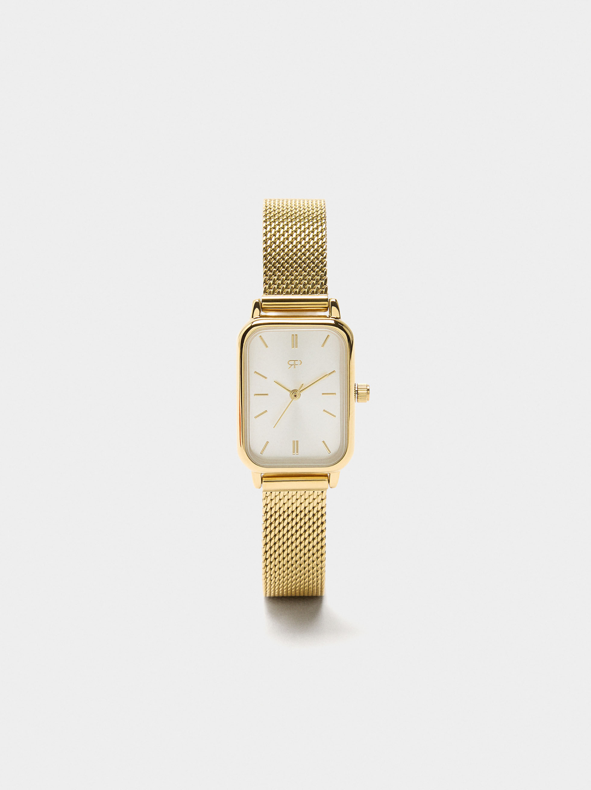 Orologio quadrato cinturino in acciaio inossidabile
