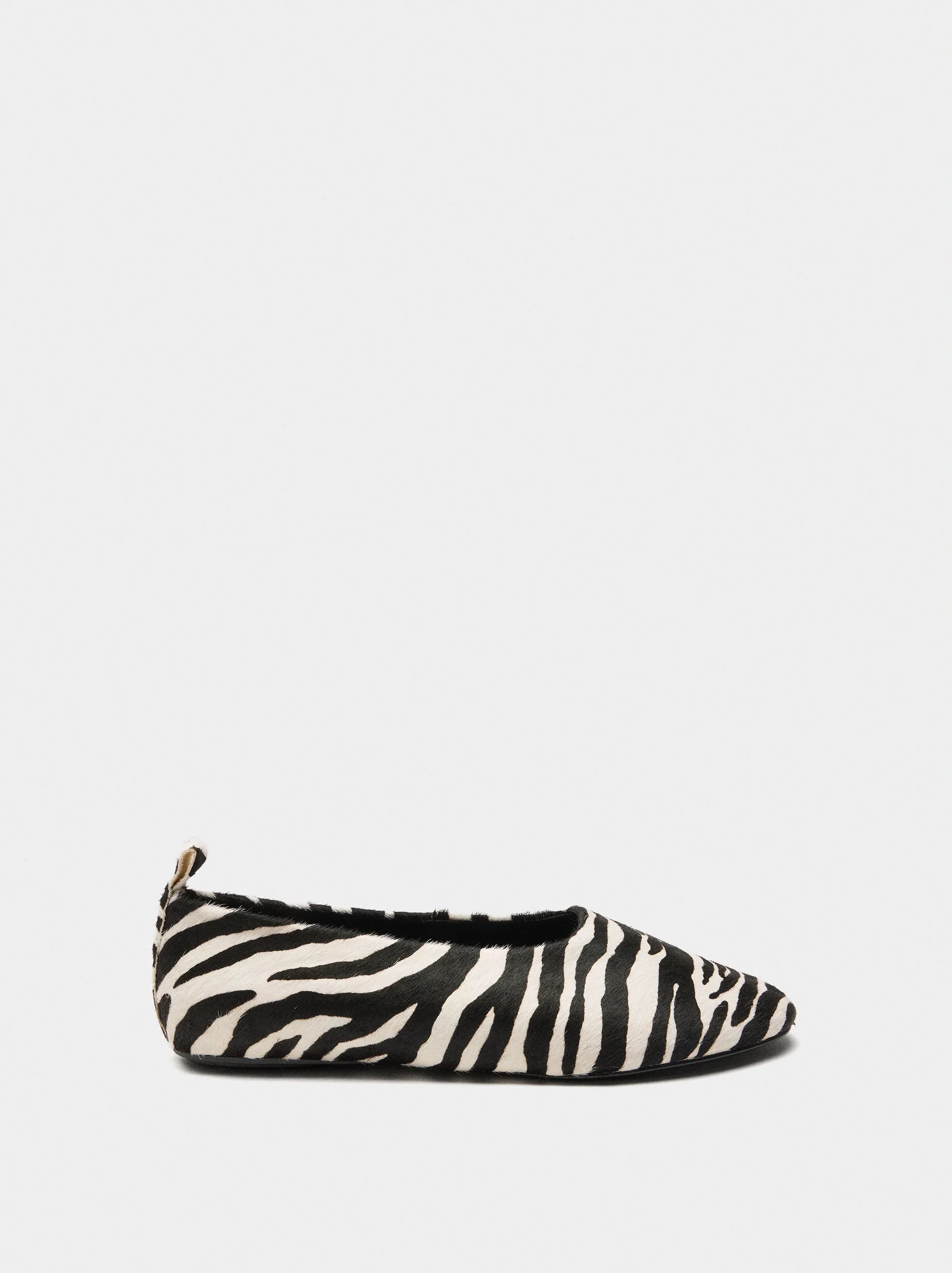 Sabrinas in pelle con stampa animale
