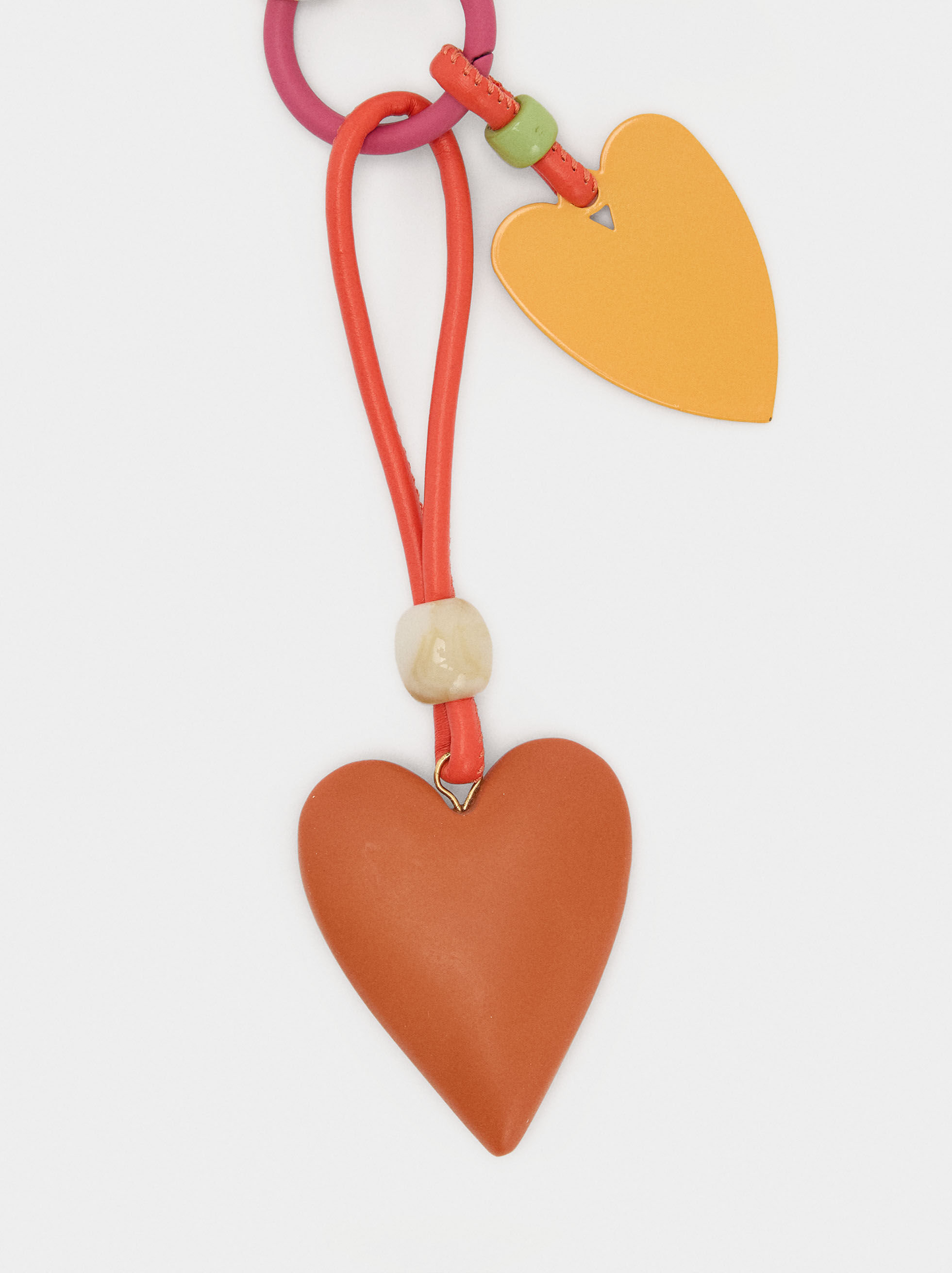 Portachiavi charm cuori