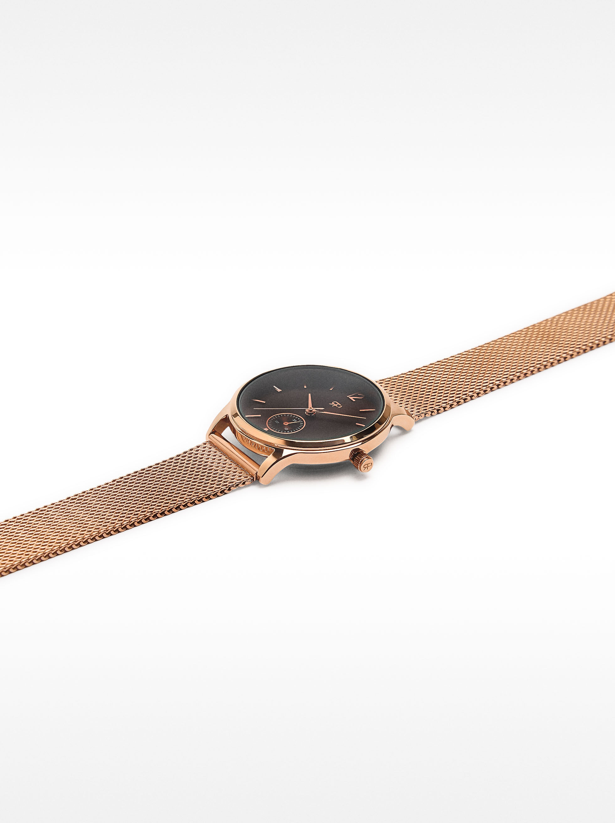 Orologio cinturino in acciaio a maglie