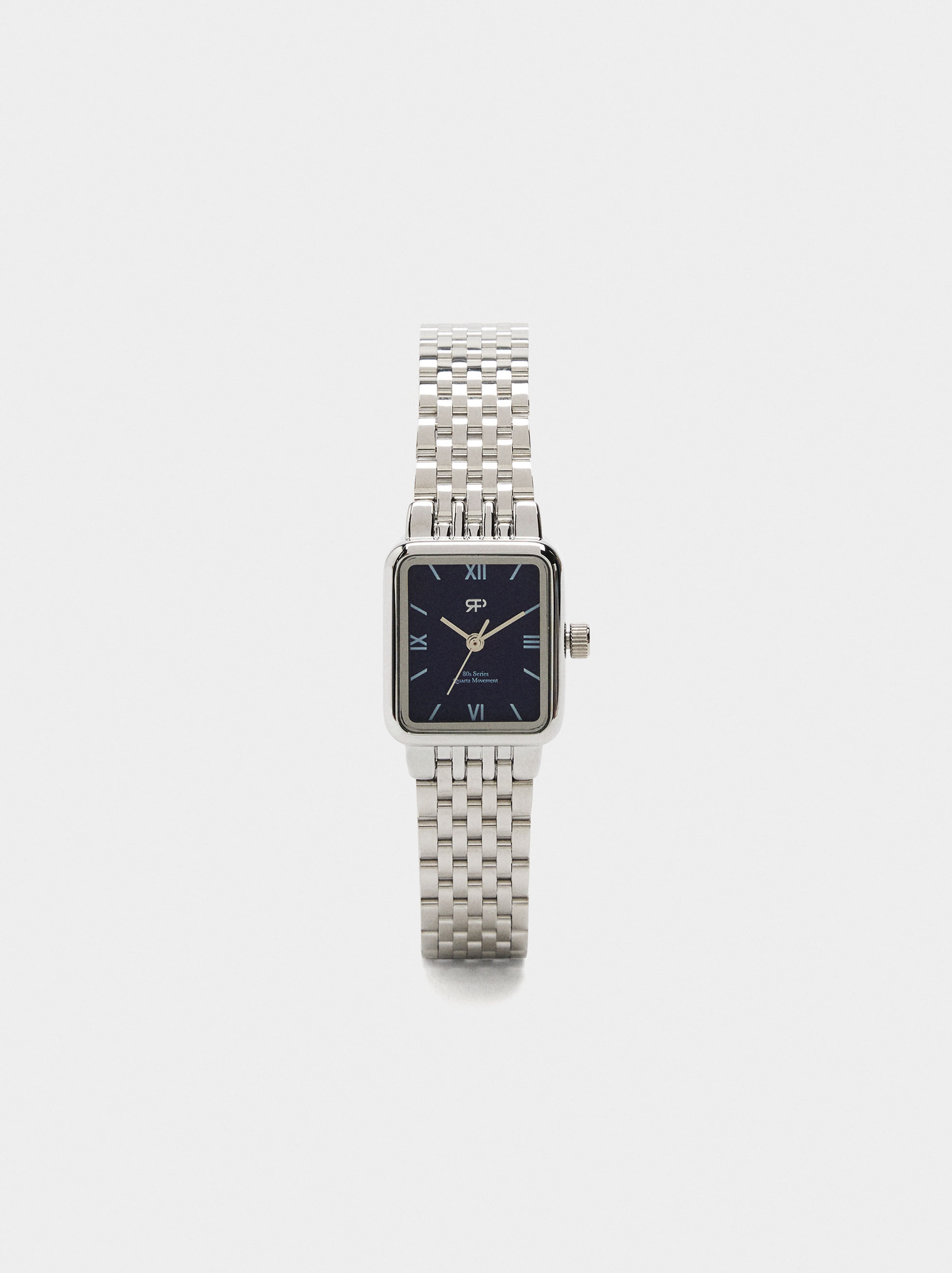 Orologio quadrato cinturino in acciaio inossidabile