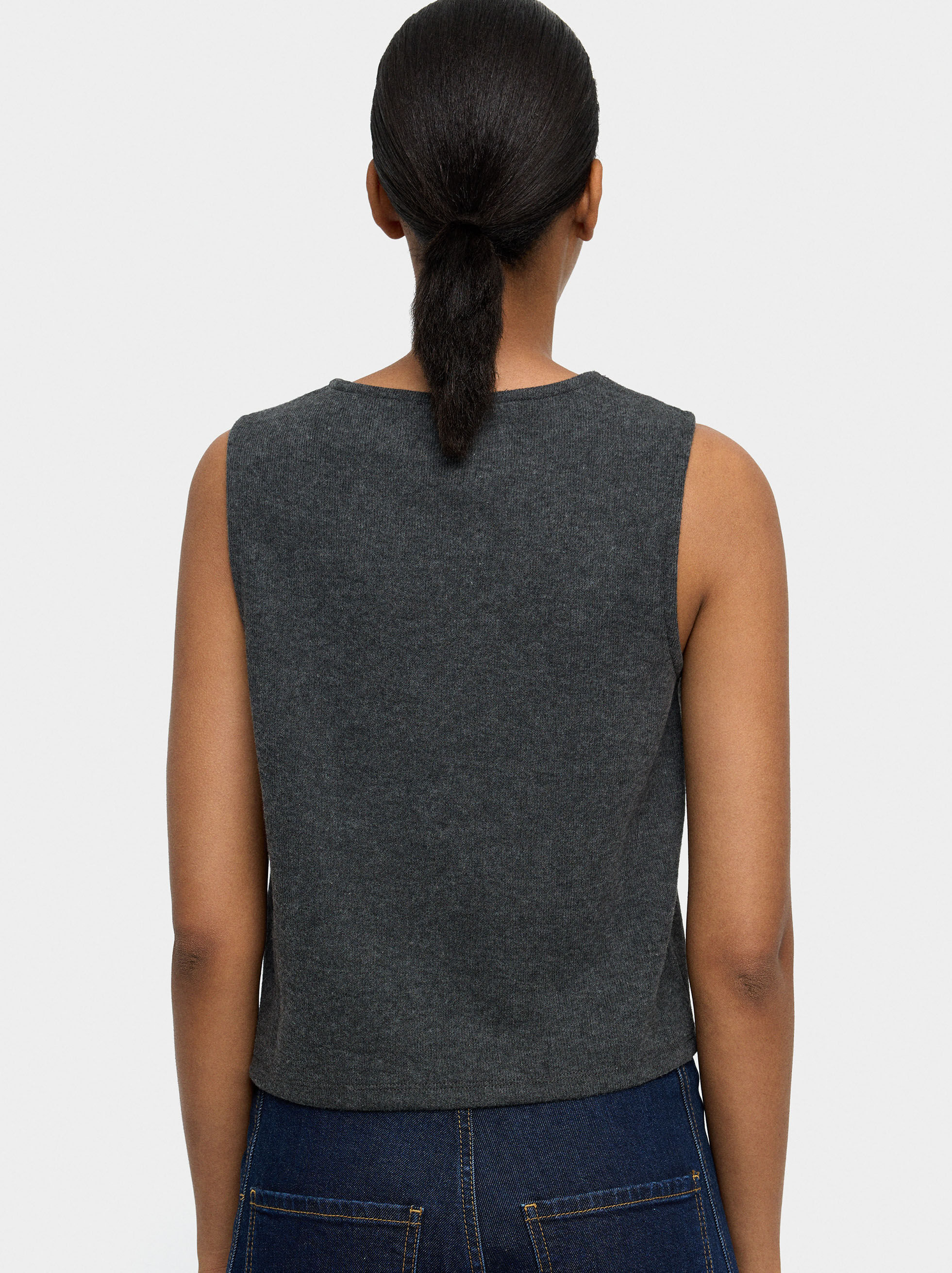 Gilet in misto cotone