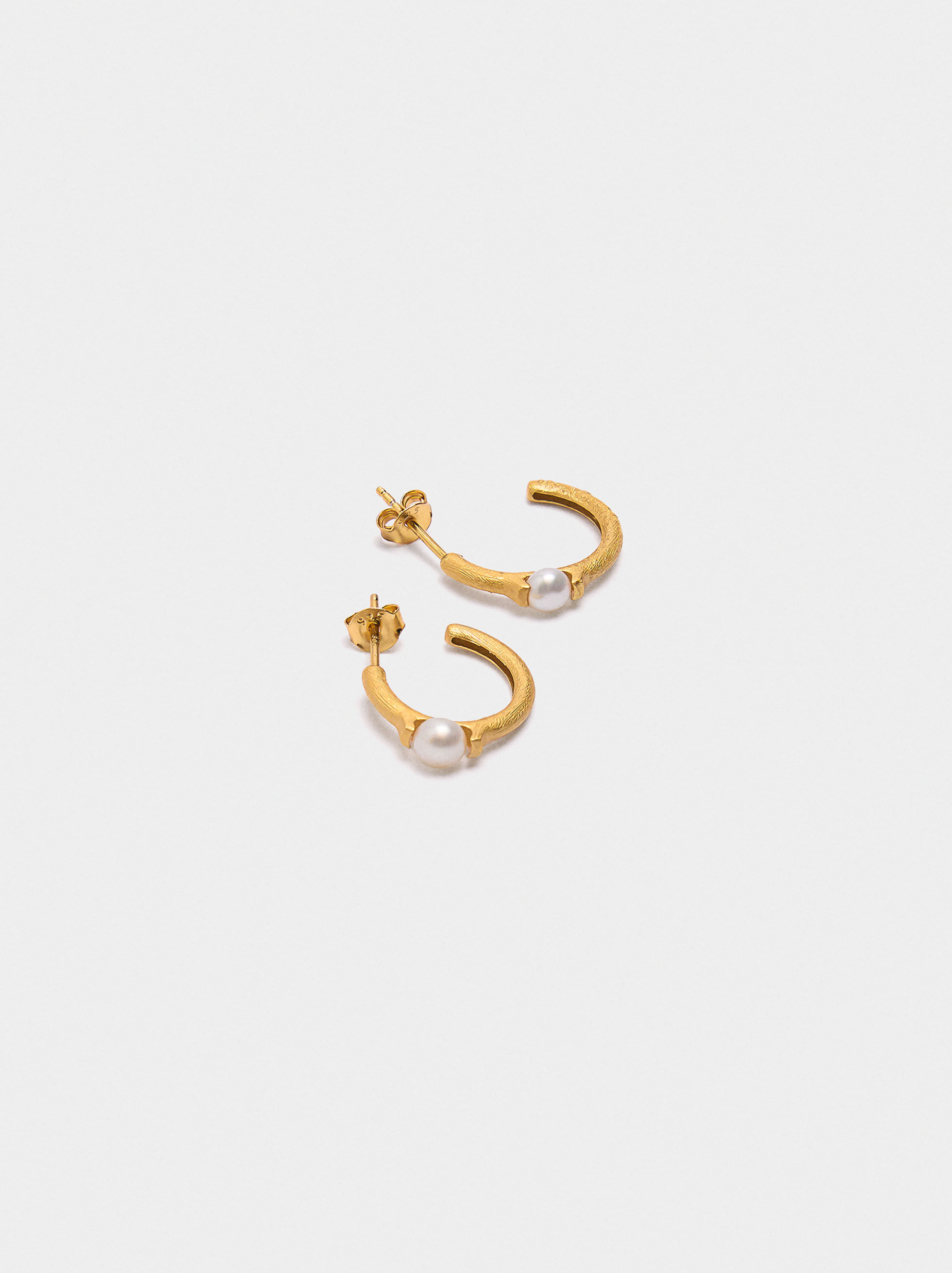 Orecchini con perle d'acqua dolce - argento 925