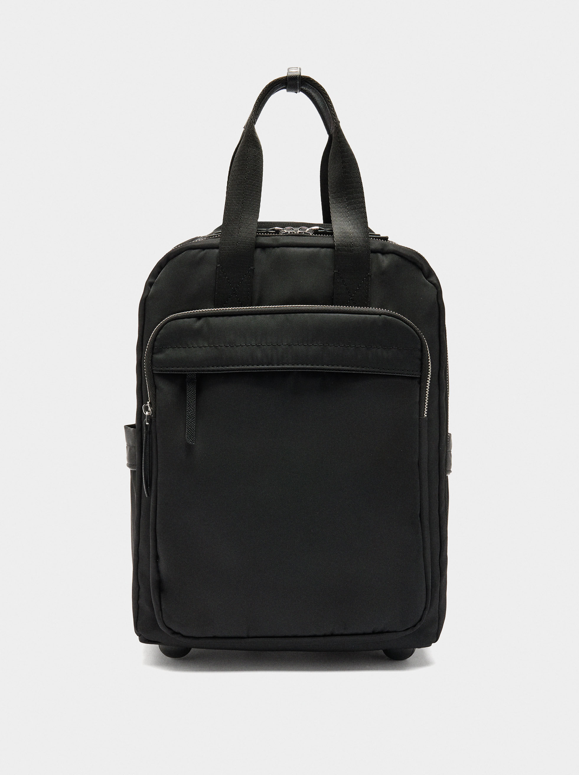 Zaino da cabina in nylon con ruote