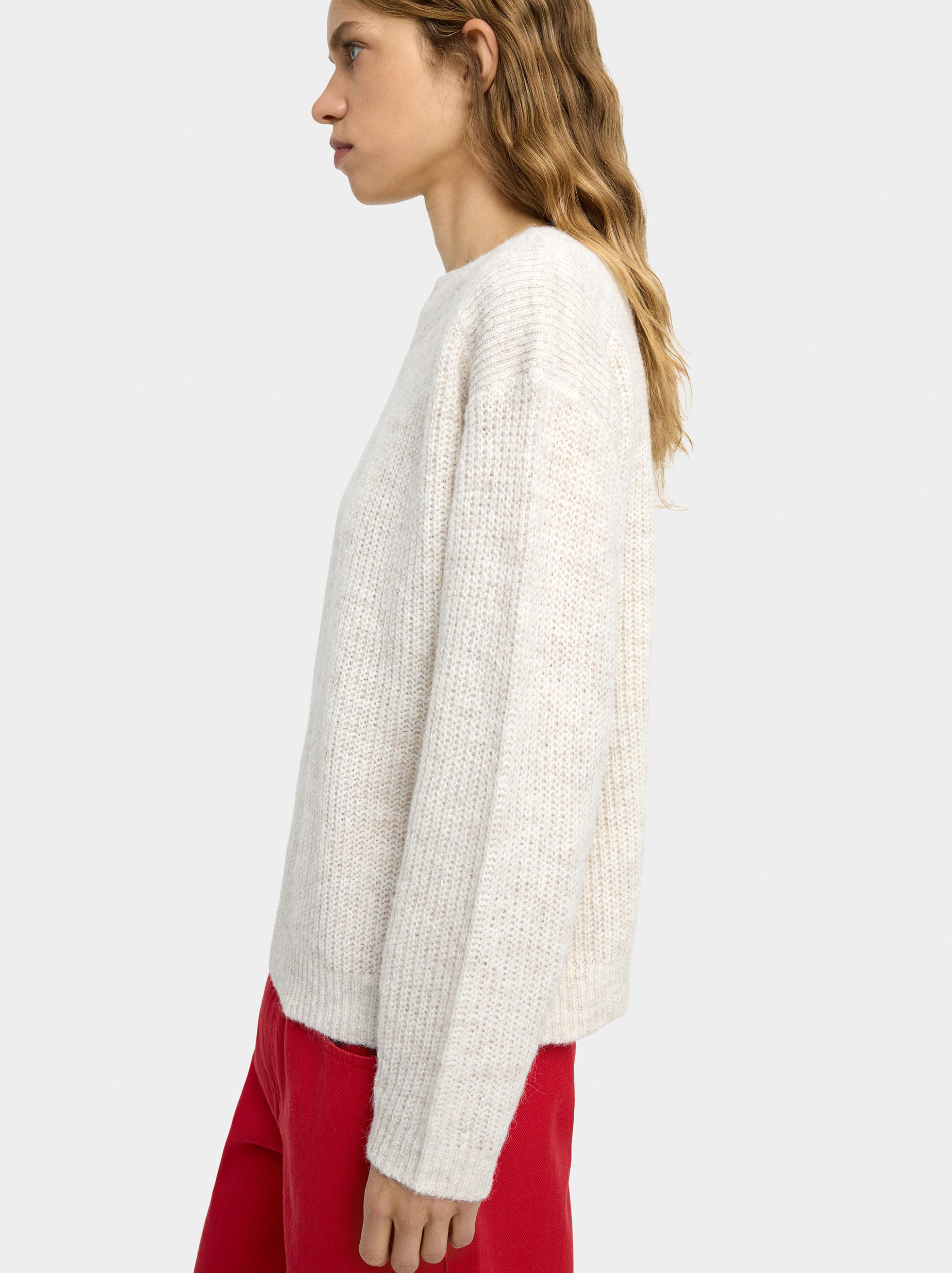 Maglietta in maglia liscia