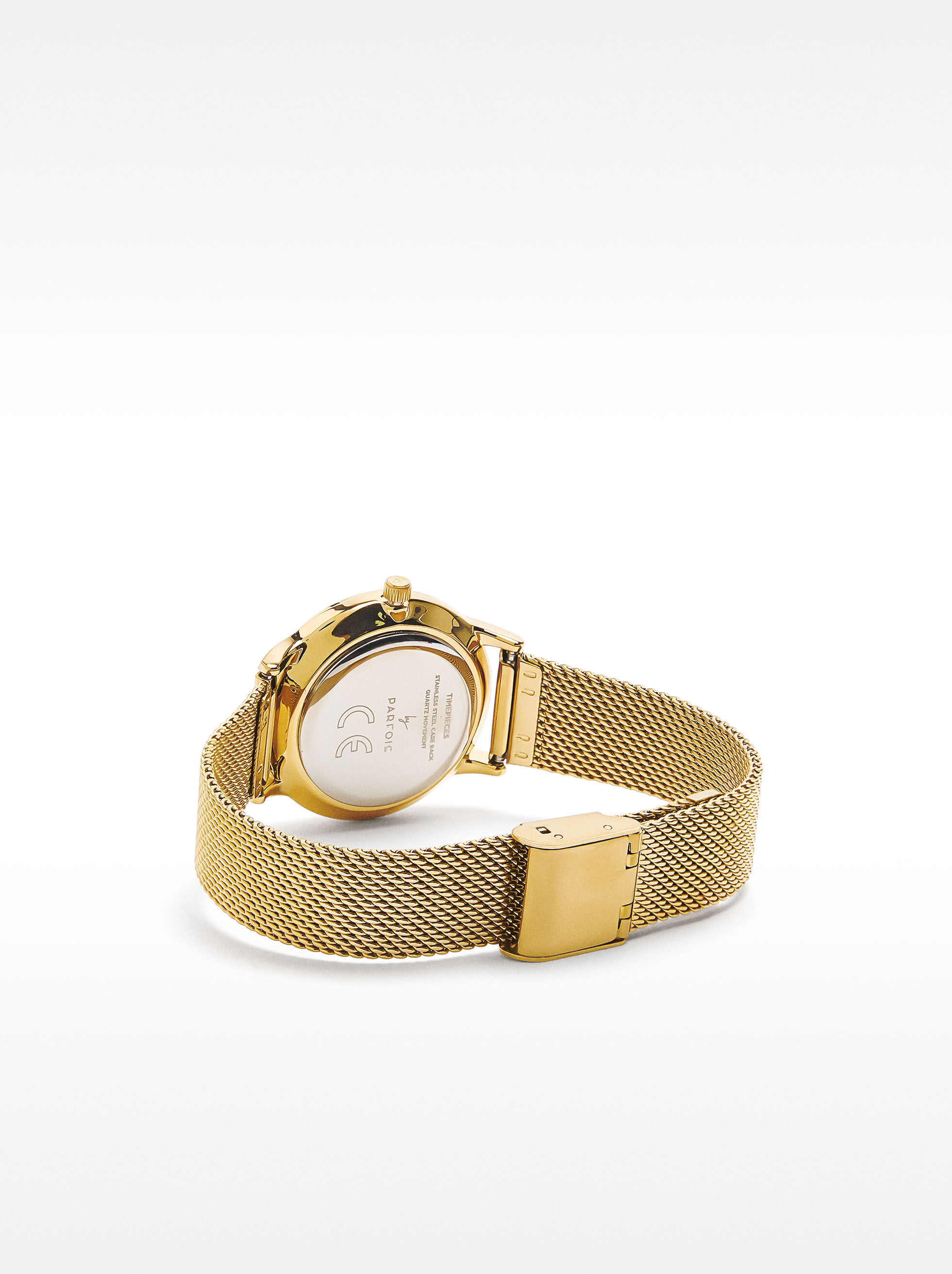 Orologio cinturino in acciaio a maglie