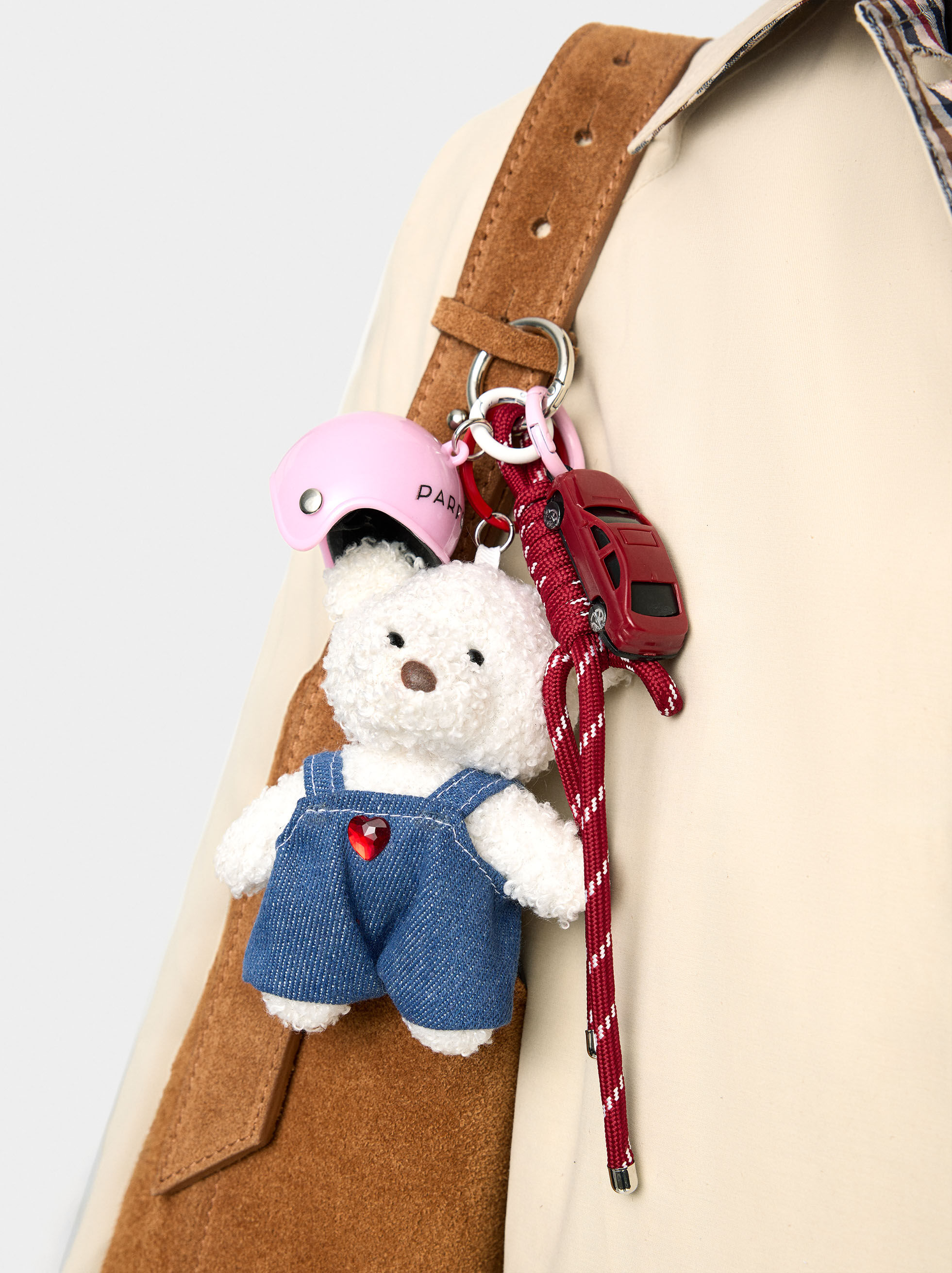 Portachiavi charm F1GIRLIE - The Bear Collection