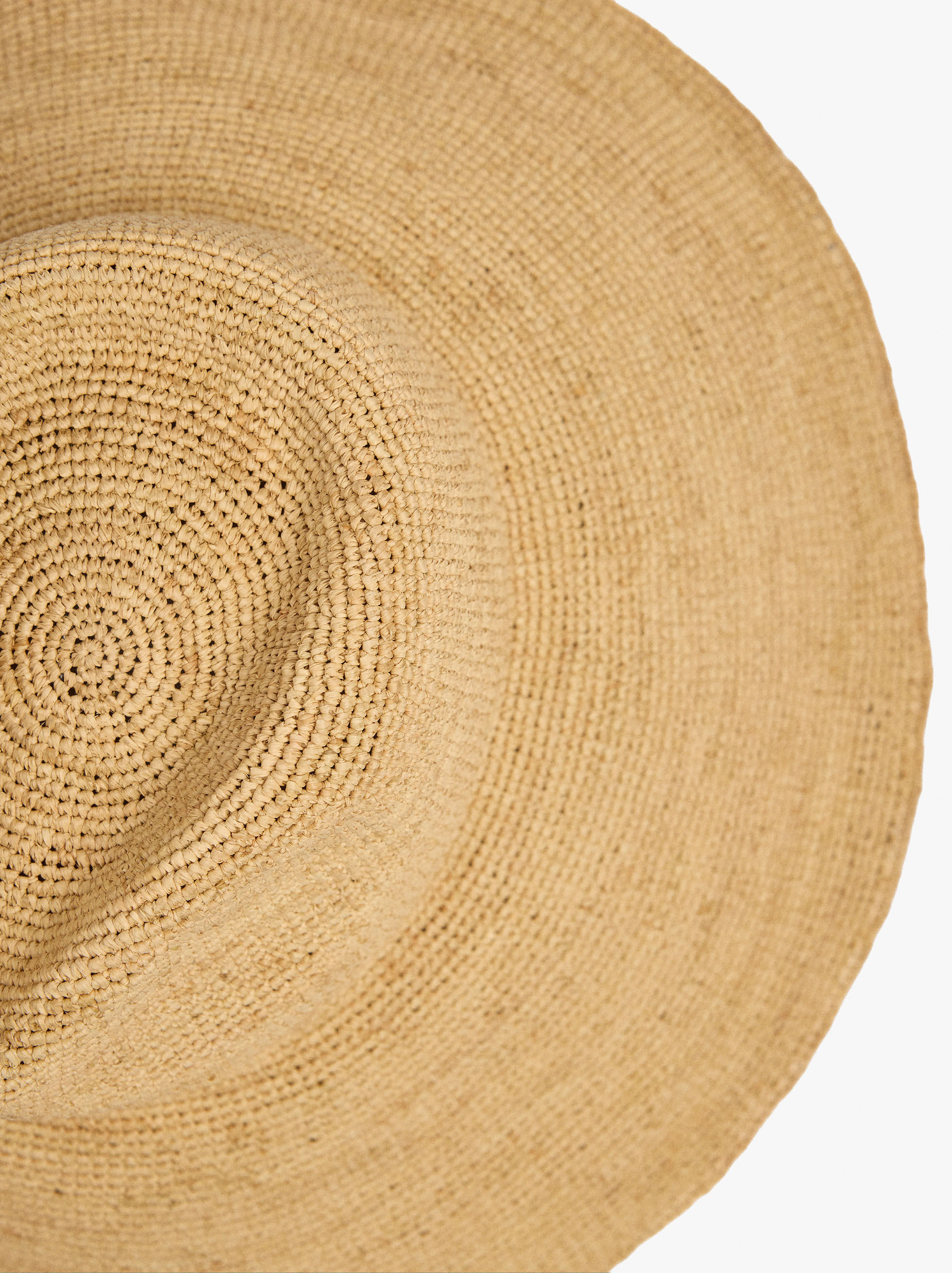 Cappello a tesa larga in paglia