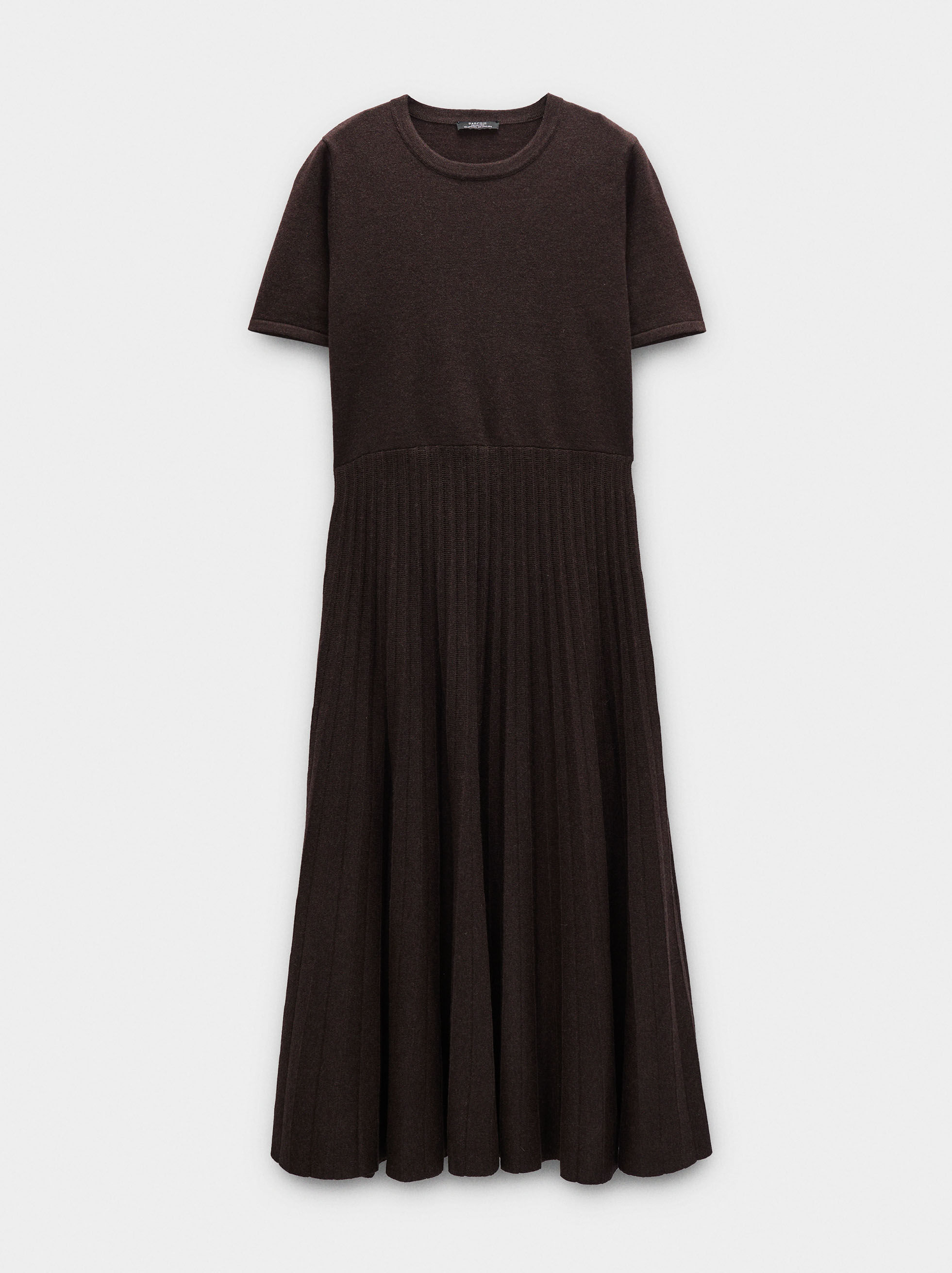 Abito midi in maglia