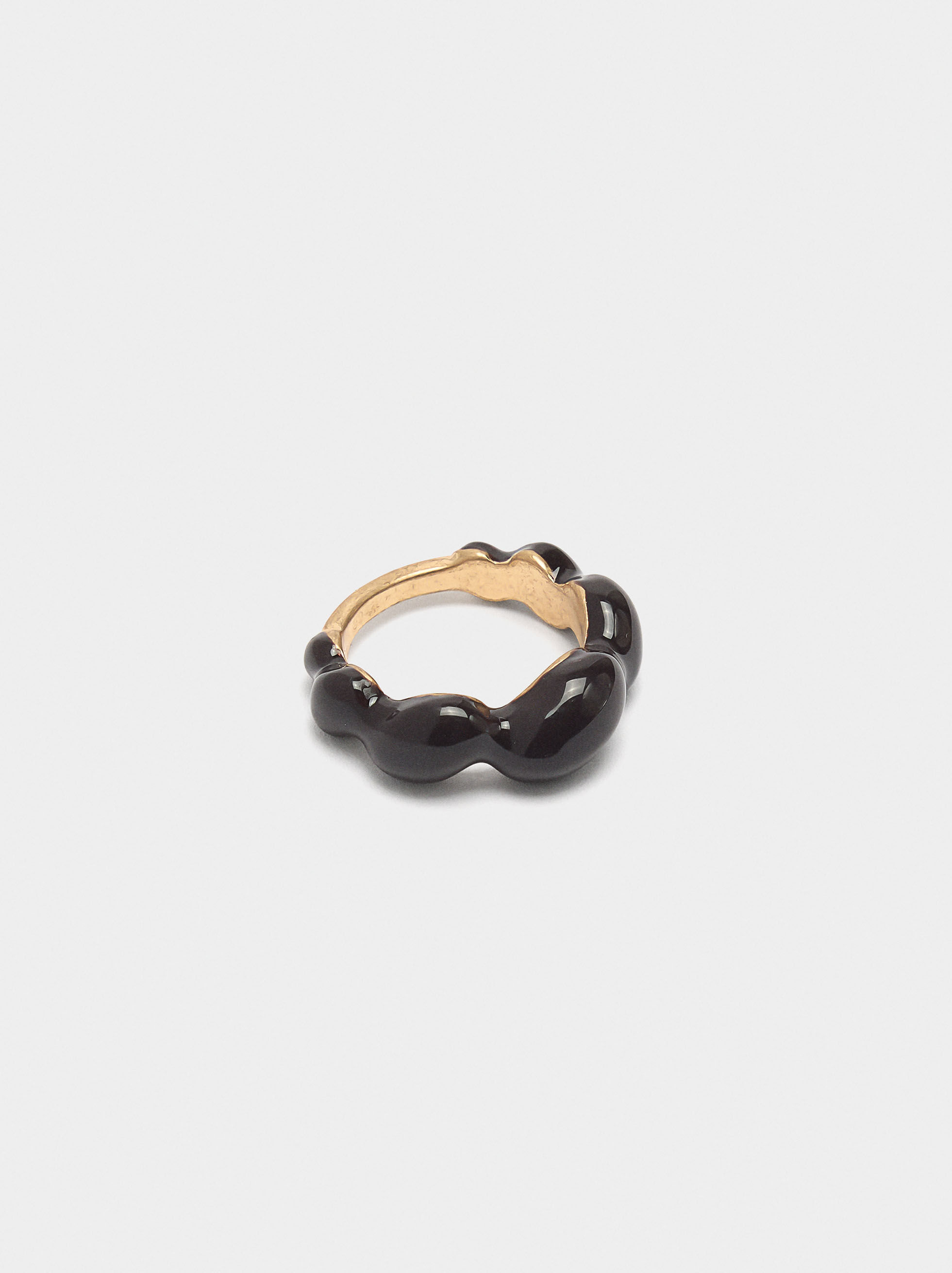 Anello con smalto