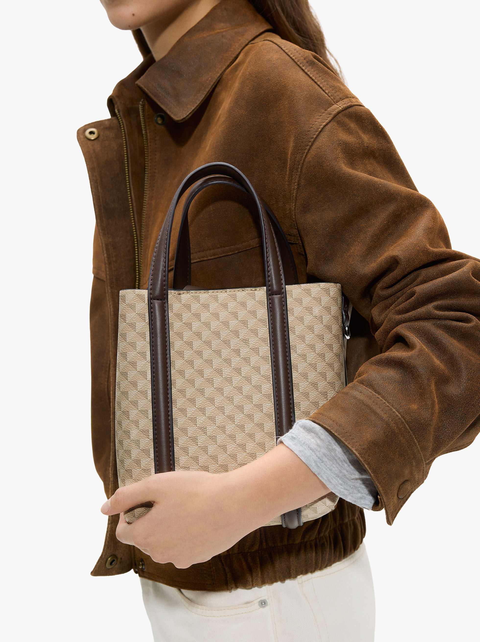 Borsa tote stampata