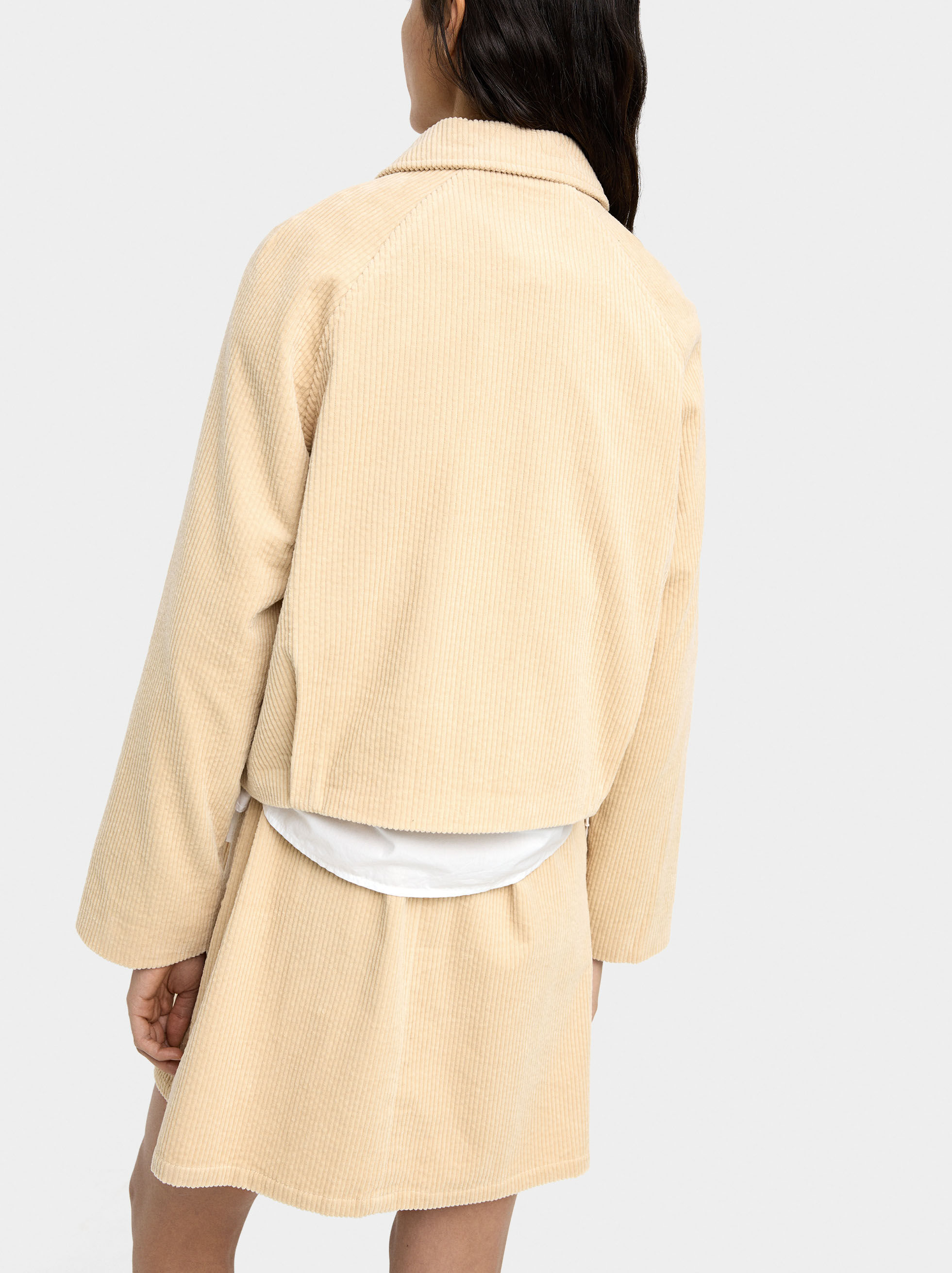 Giacca in gabardine 100% cotone
