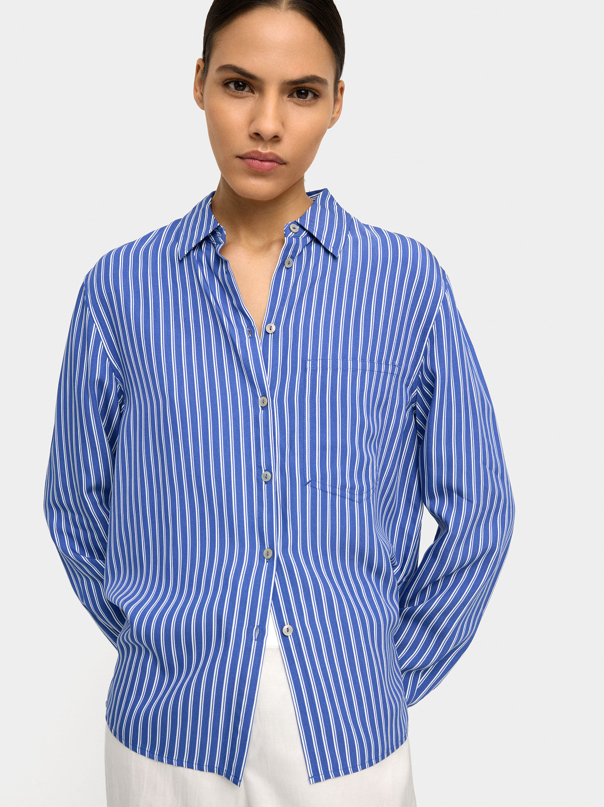 Camicia a righe