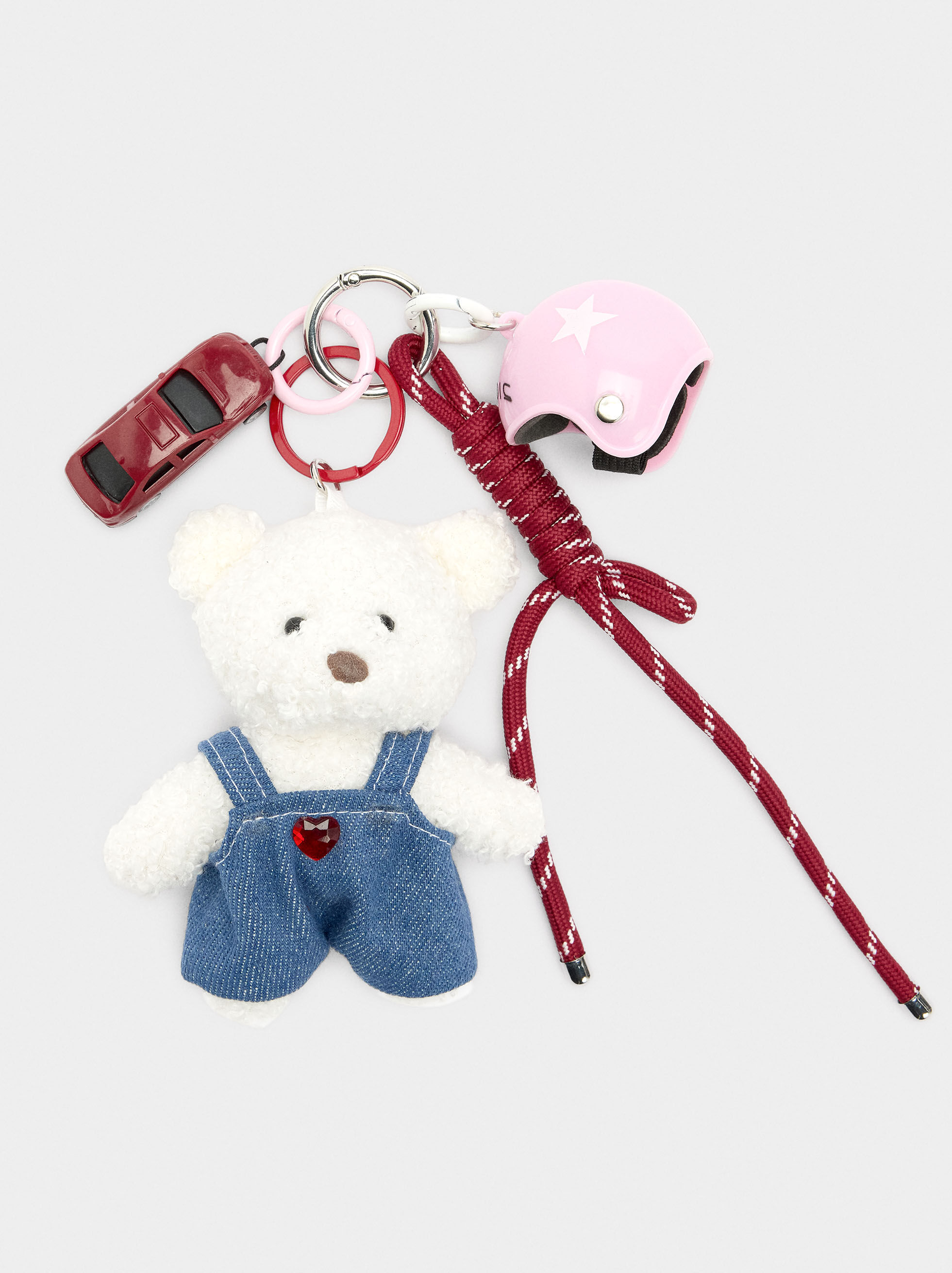 Portachiavi charm F1GIRLIE - The Bear Collection