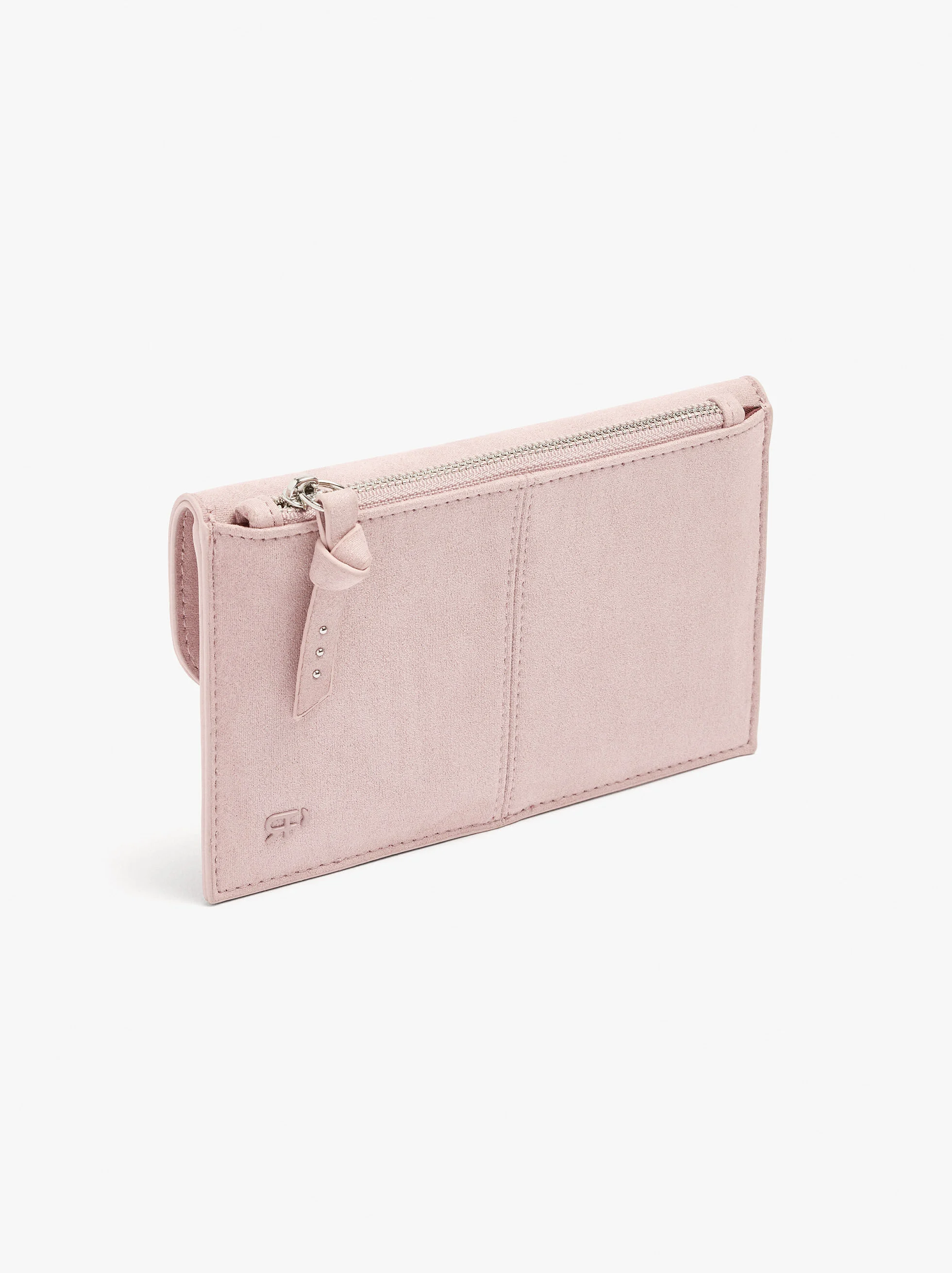 Borsa multifunzionale con borchie e effetto pelle