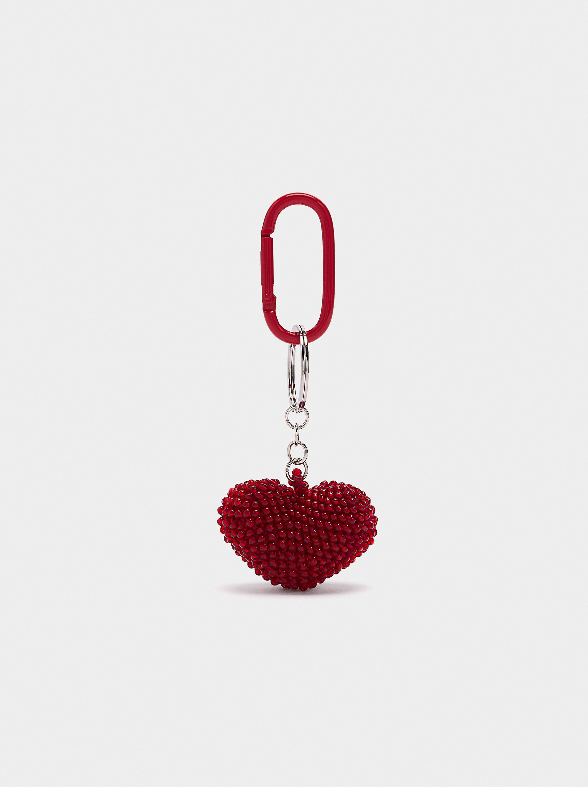 Portachiavi charm cuore