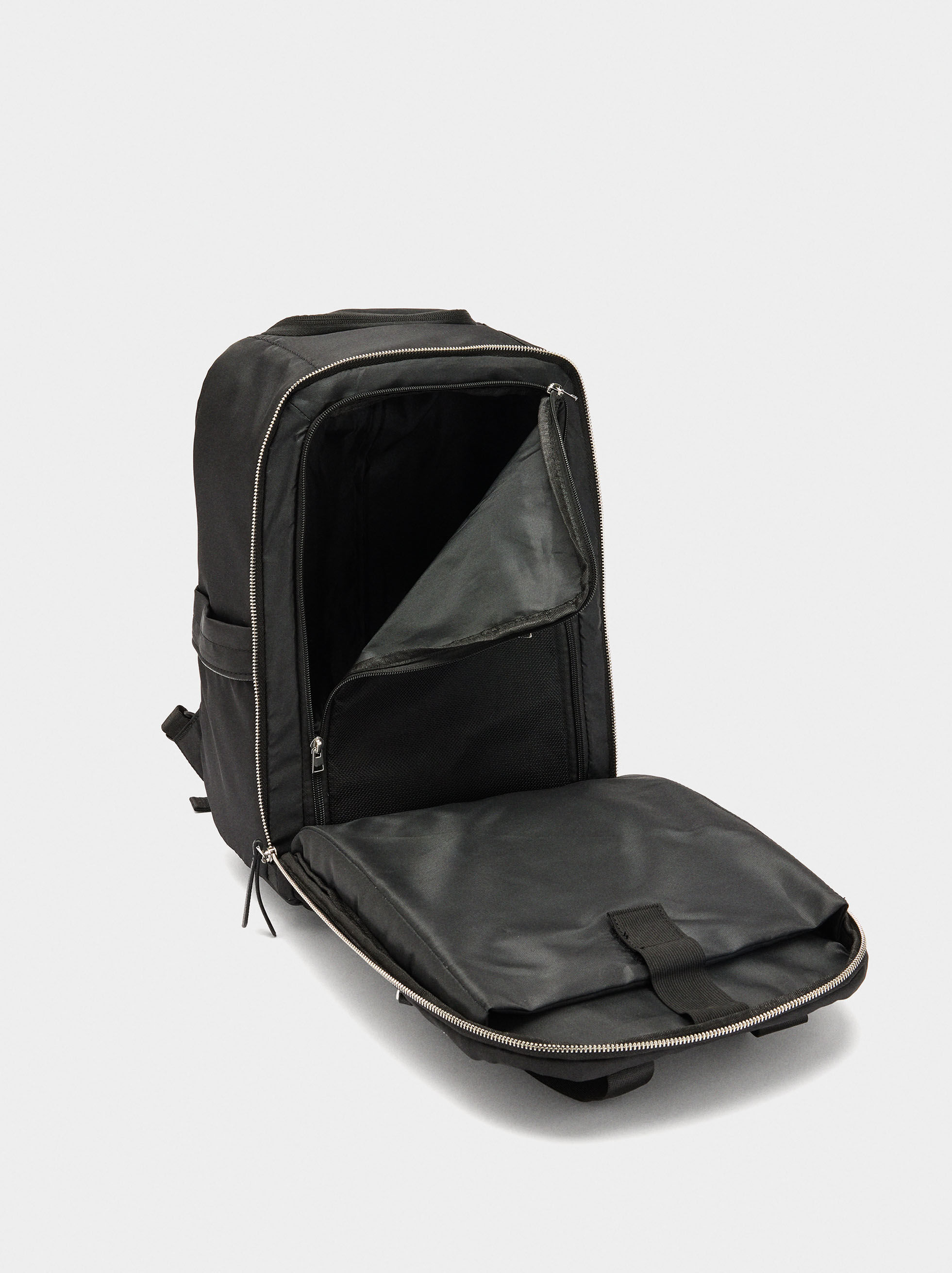 Zaino da cabina in nylon con ruote