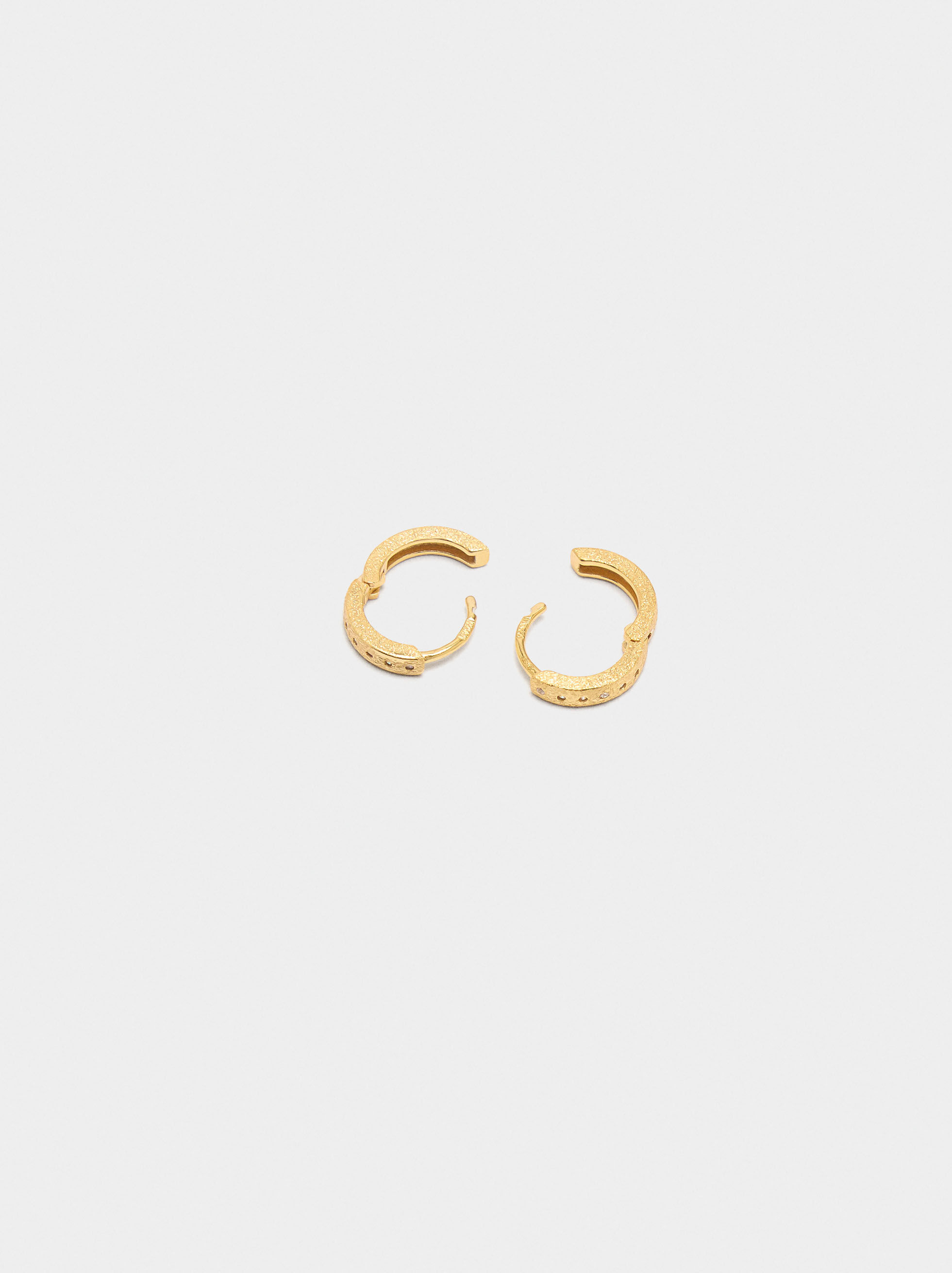 Anelli opachi con zirconi - argento 925