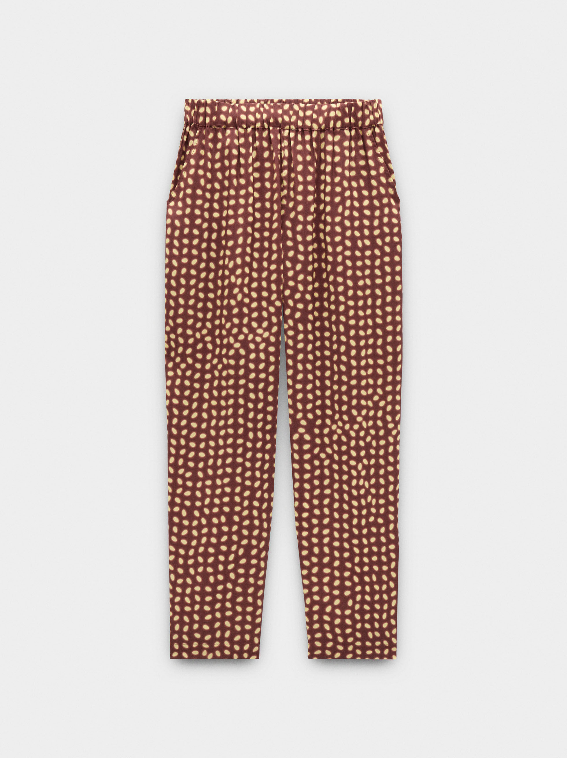 Pantaloni fluidi stampati