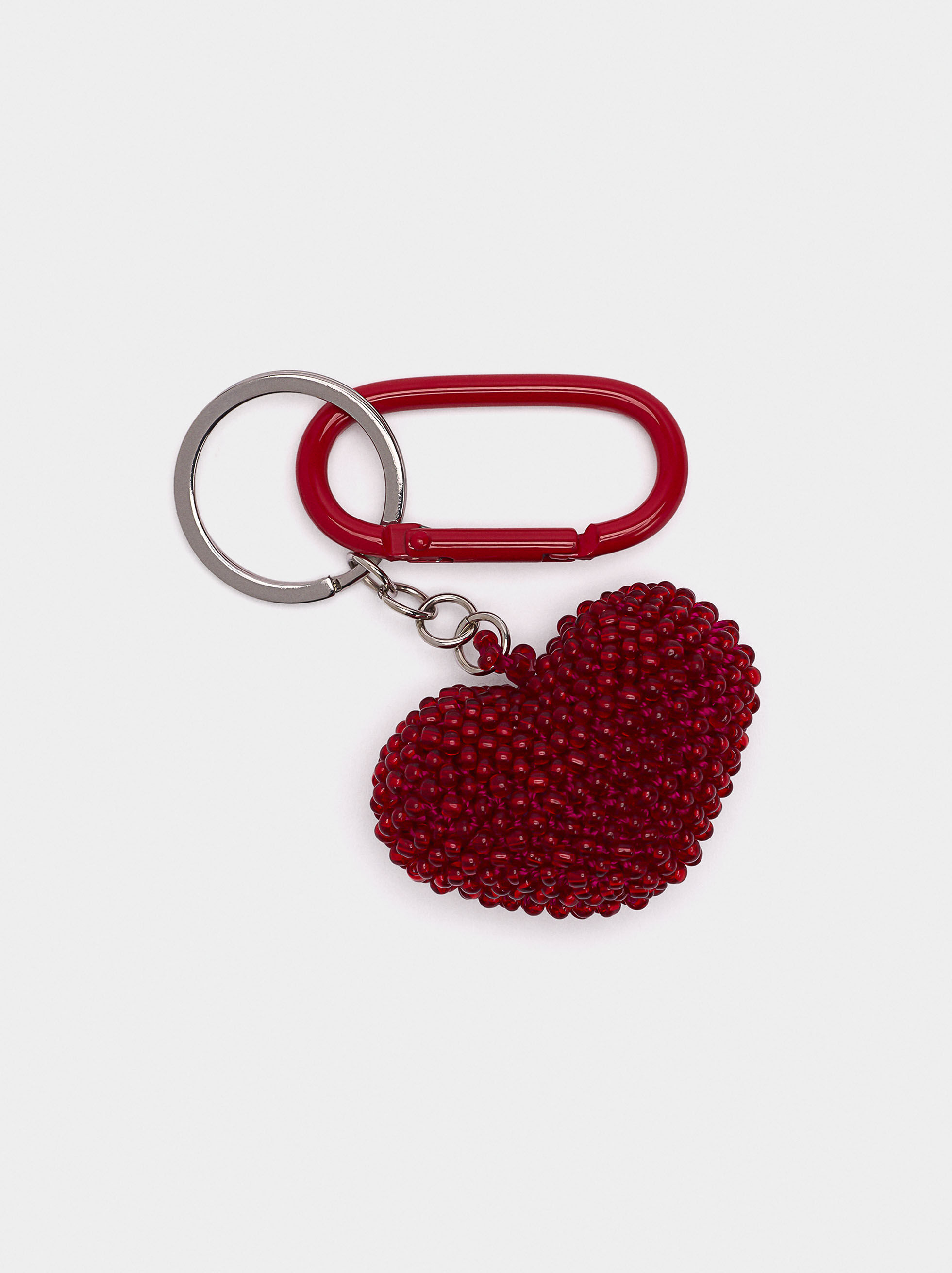 Portachiavi charm cuore