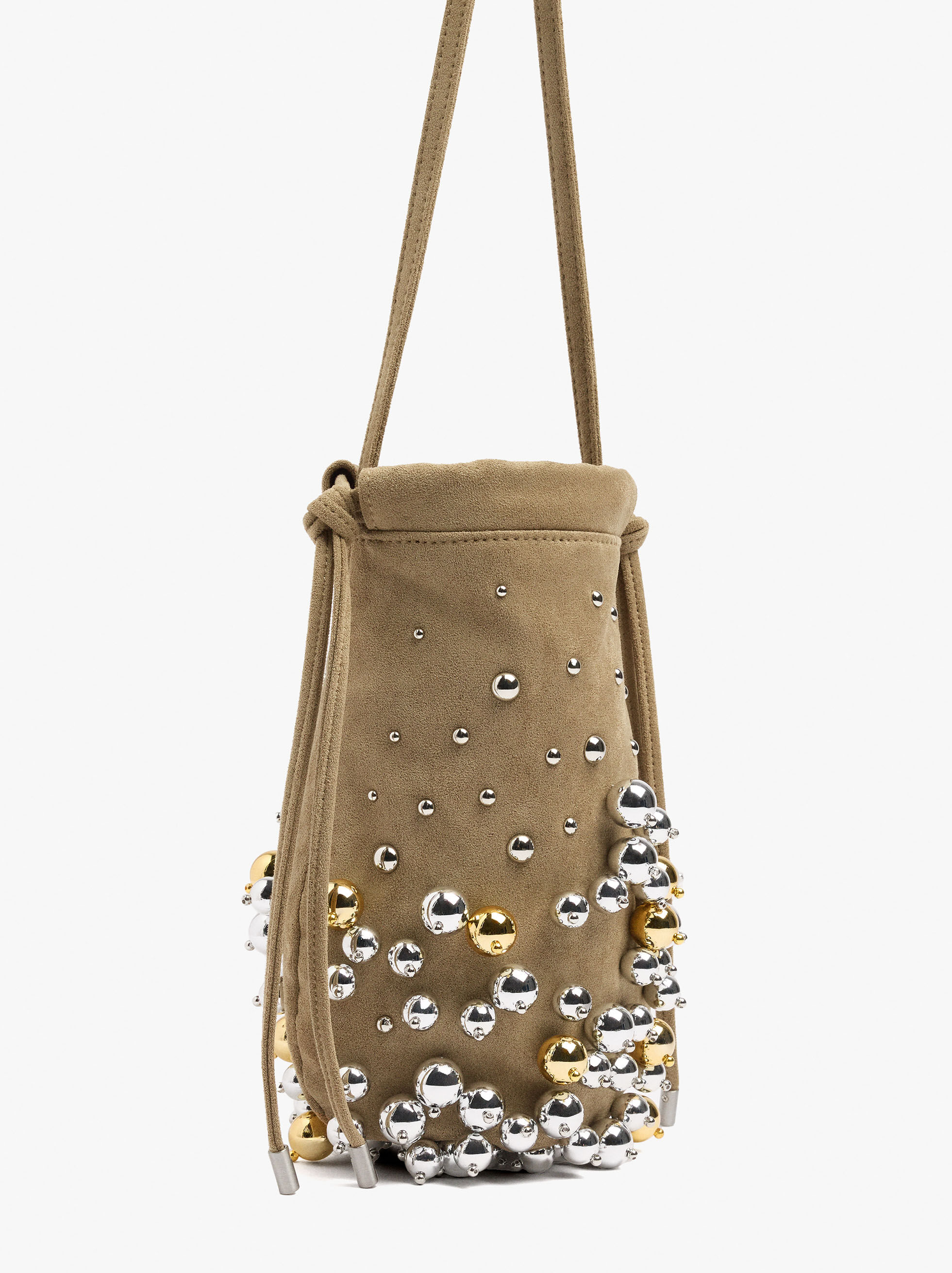 Borsa festa con palline