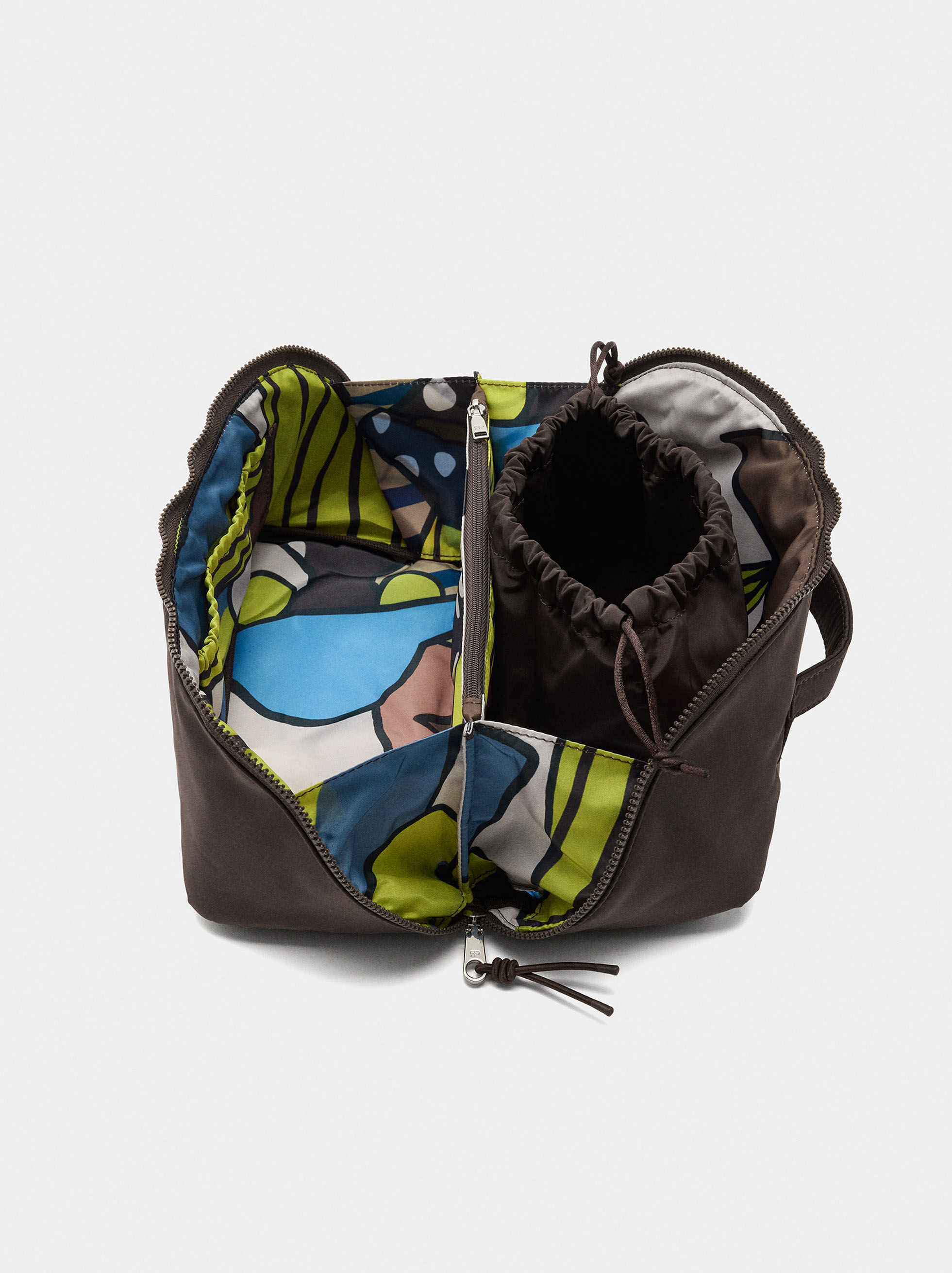 Portacarte in nylon liscio
