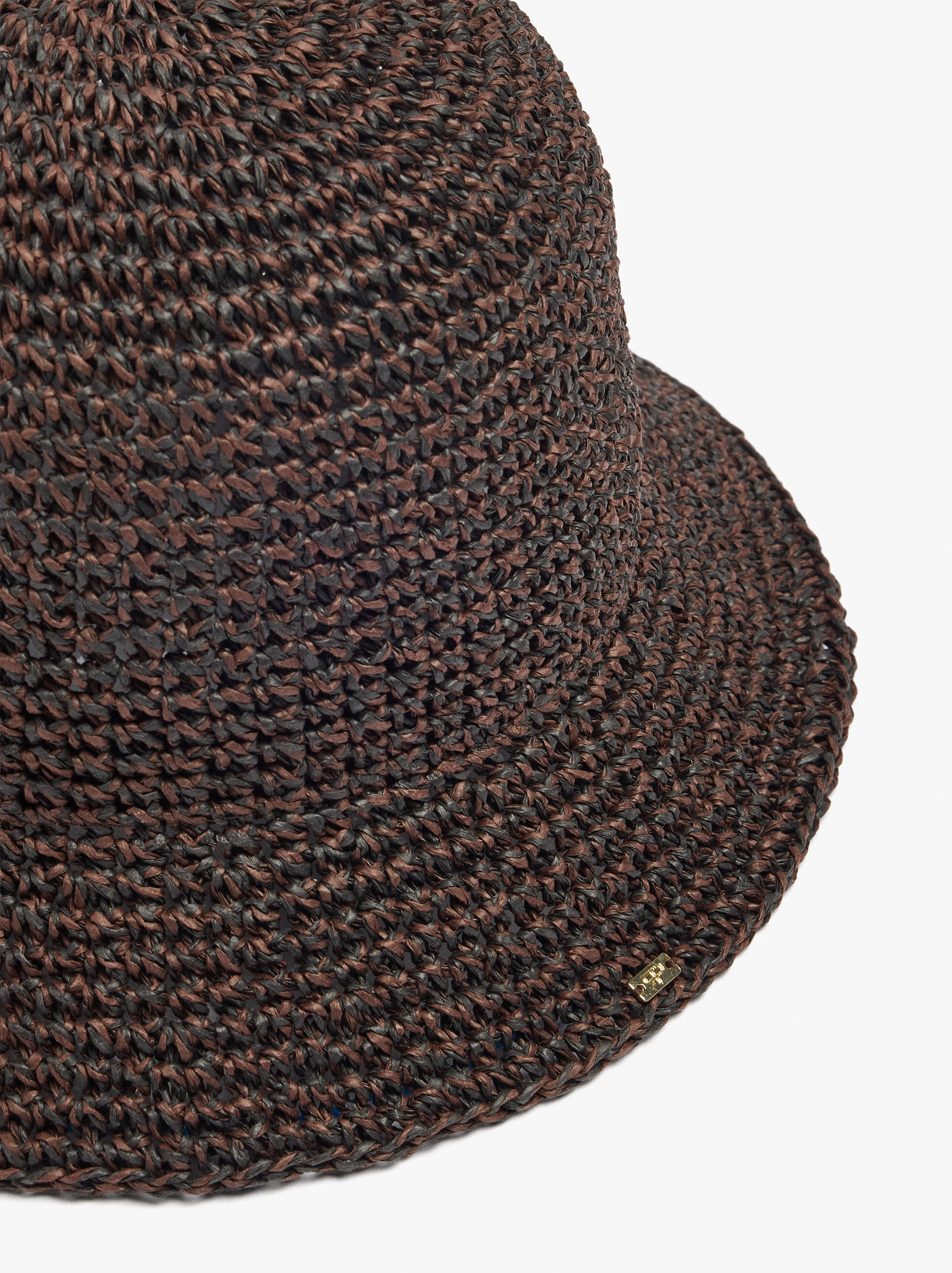 Cappello da sole con effetto paglia