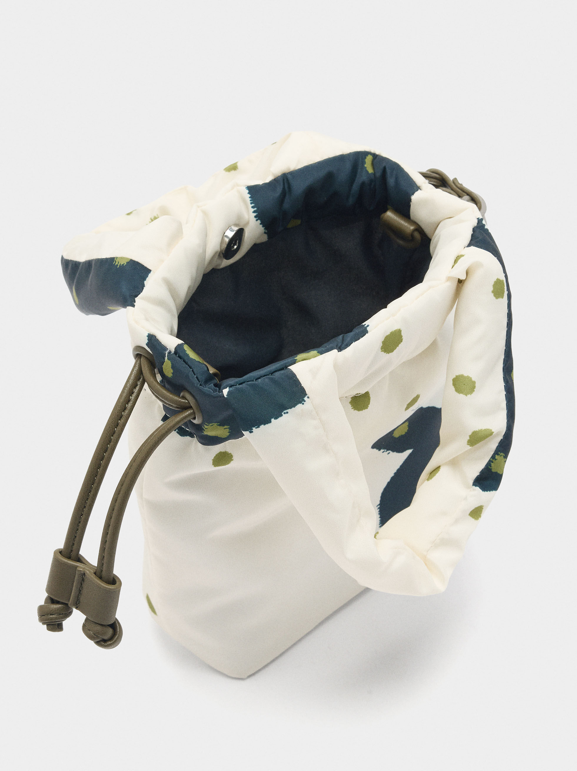 Borsa multifunzione in nylon stampato