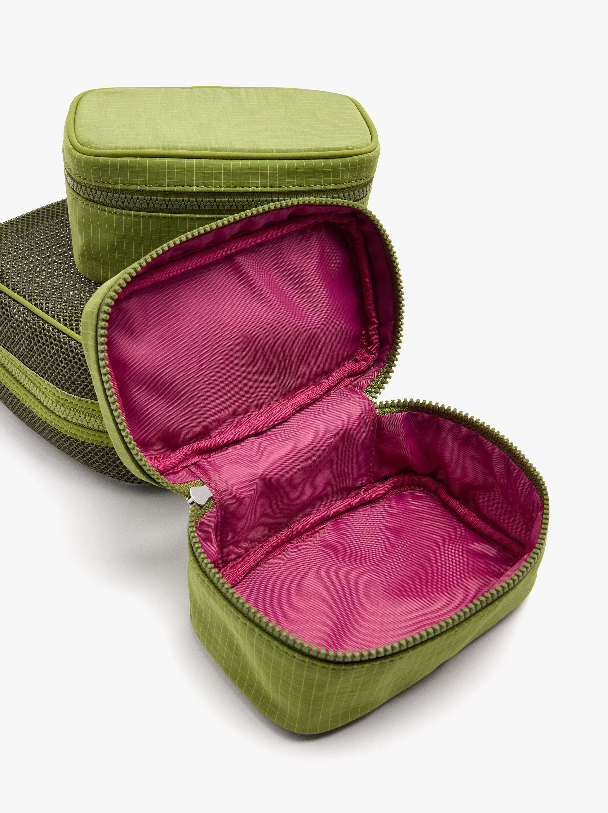 Portaoggetti in rete con due tasche