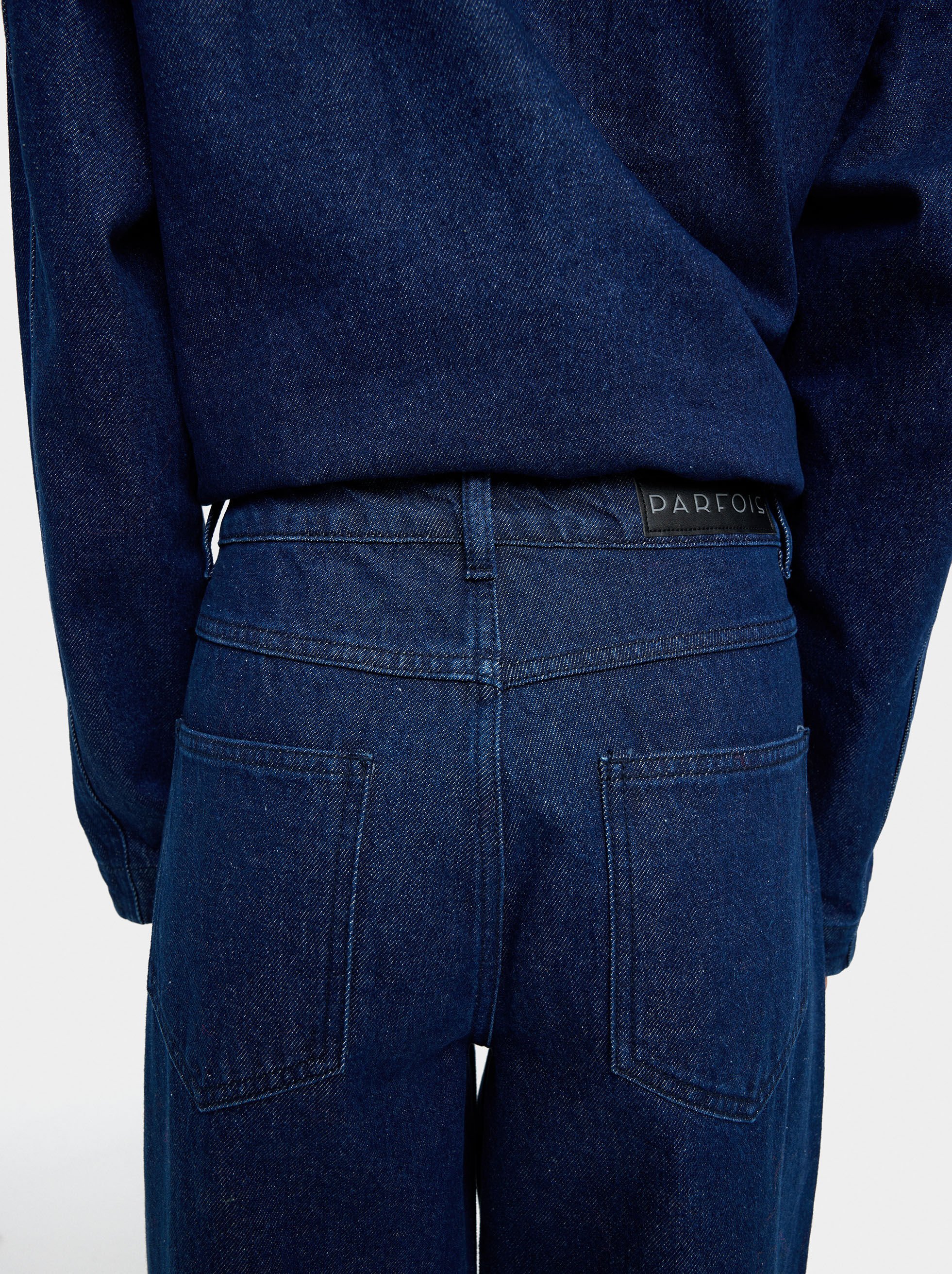 Camicia in denim con tasca